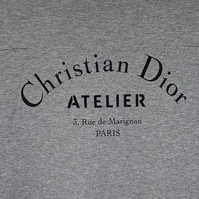Dior Dior Gray logo letter print cotton round-neck sleeveless s Size US XL / EU 56 / 4 - 5 Thumbnail