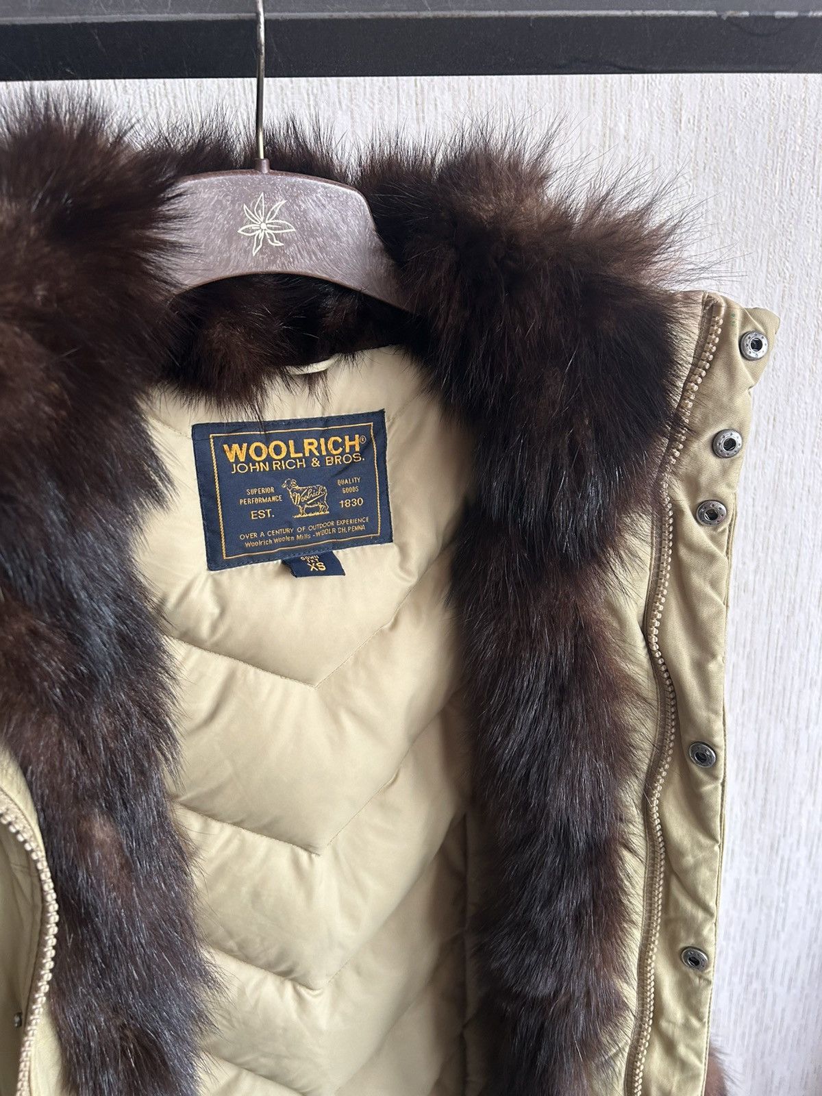 Vintage × Woolrich Woolen Mills Woolrich Boulder Rabbit Fur Parka Size XS / US 0-2 / IT 36-38 - 8 Thumbnail