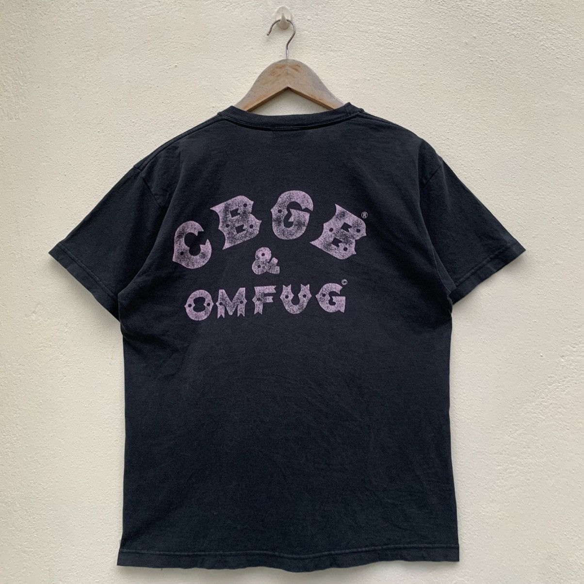 Band Tees × Vintage Vintage CBGB & OMFUG HOME OF UNDERGROUND ROCK T-shirt Size US M / EU 48-50 / 2 - 7 Thumbnail