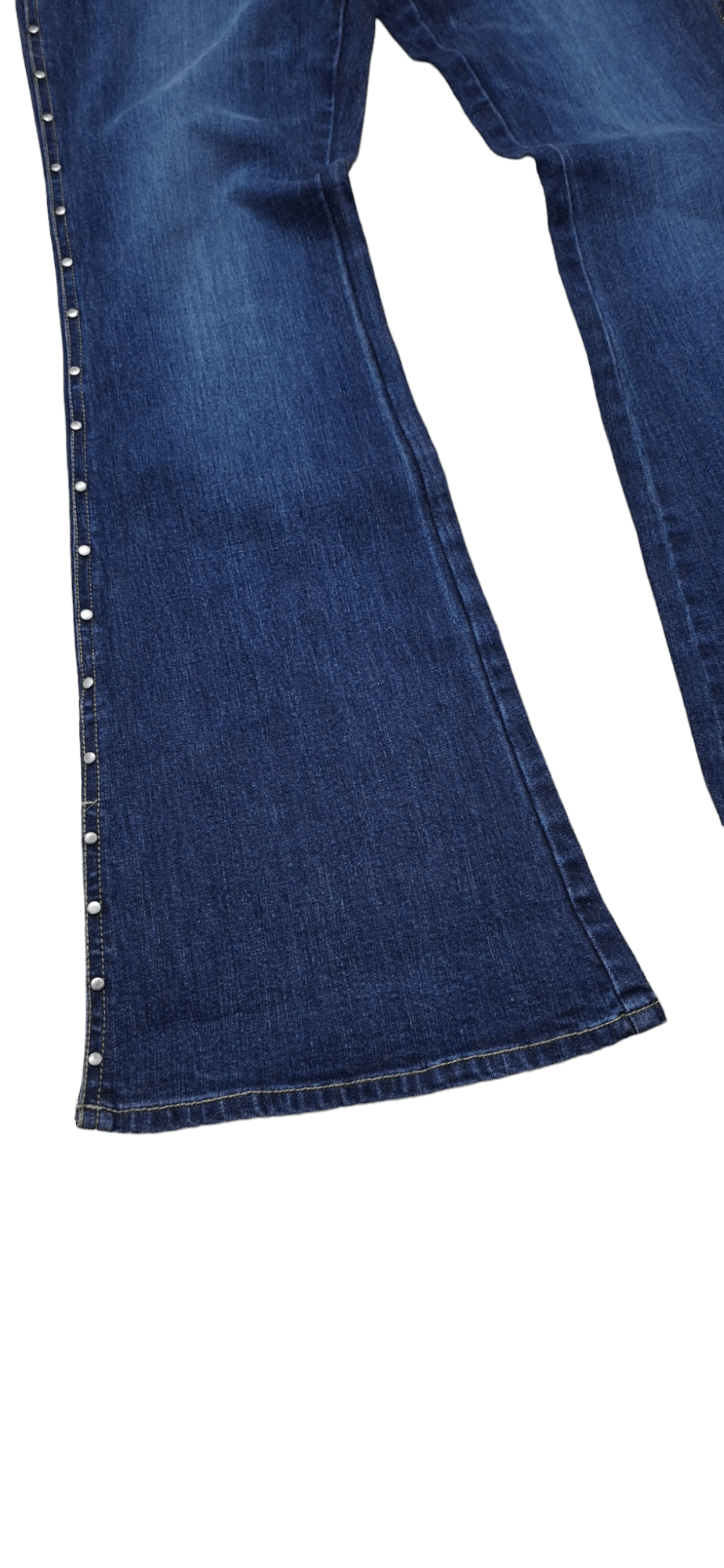 If Six Was Nine × Japanese Brand × Le Grande Bleu (L.G.B.) Japanese Brand Oririn Rivets Button Flared Jeans Size US 29 - 6 Thumbnail