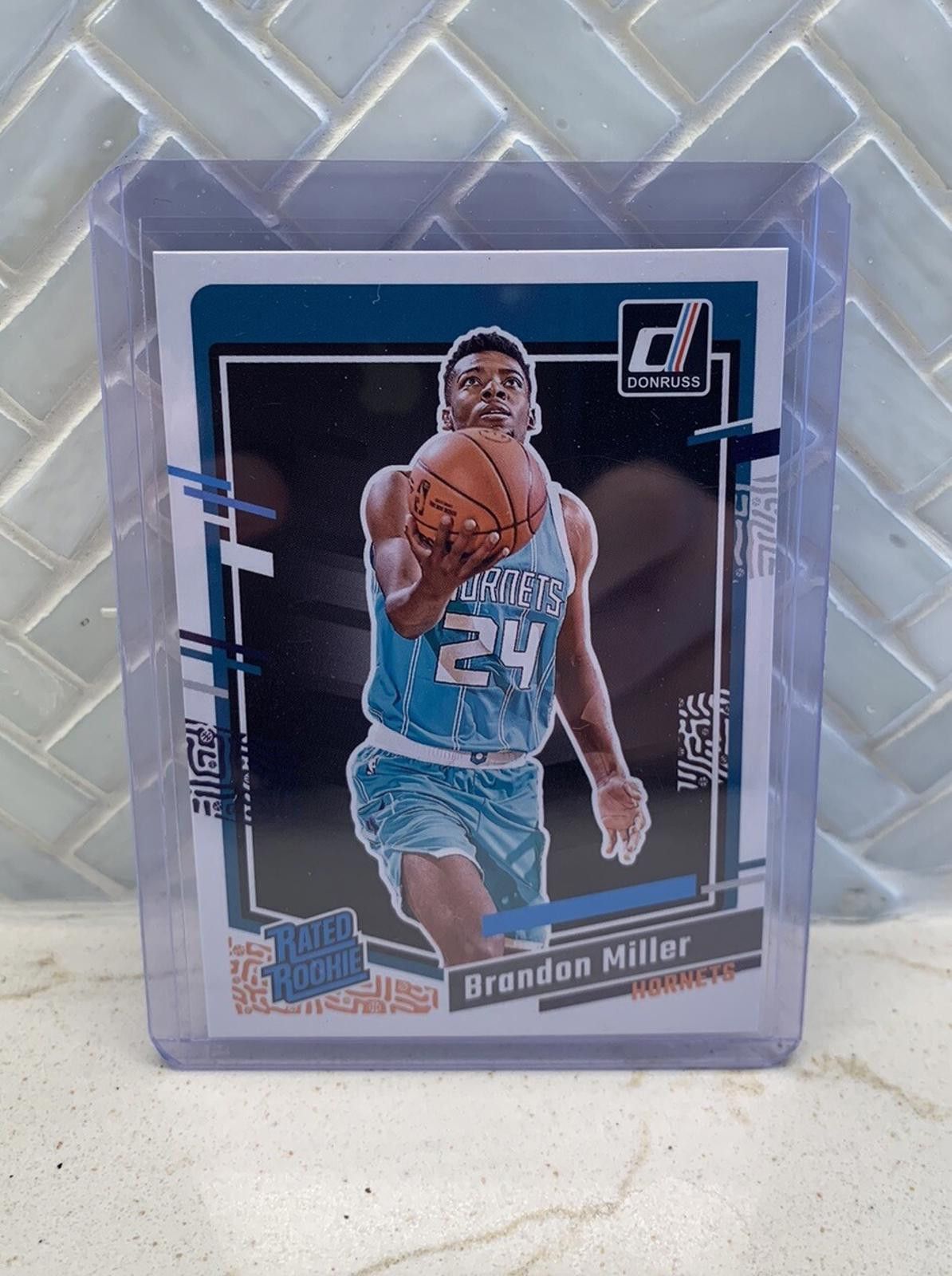 Other 2023-24 Donruss Brandon Miller Rated Rookie Card RC #226 GEM Size ONE SIZE - 1 Thumbnail
