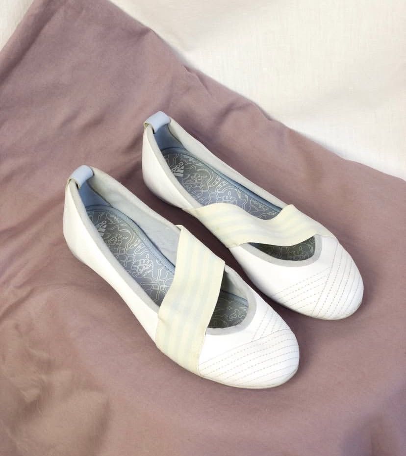 Vintage Adidas 2000s y2k ballerina ballet flats
