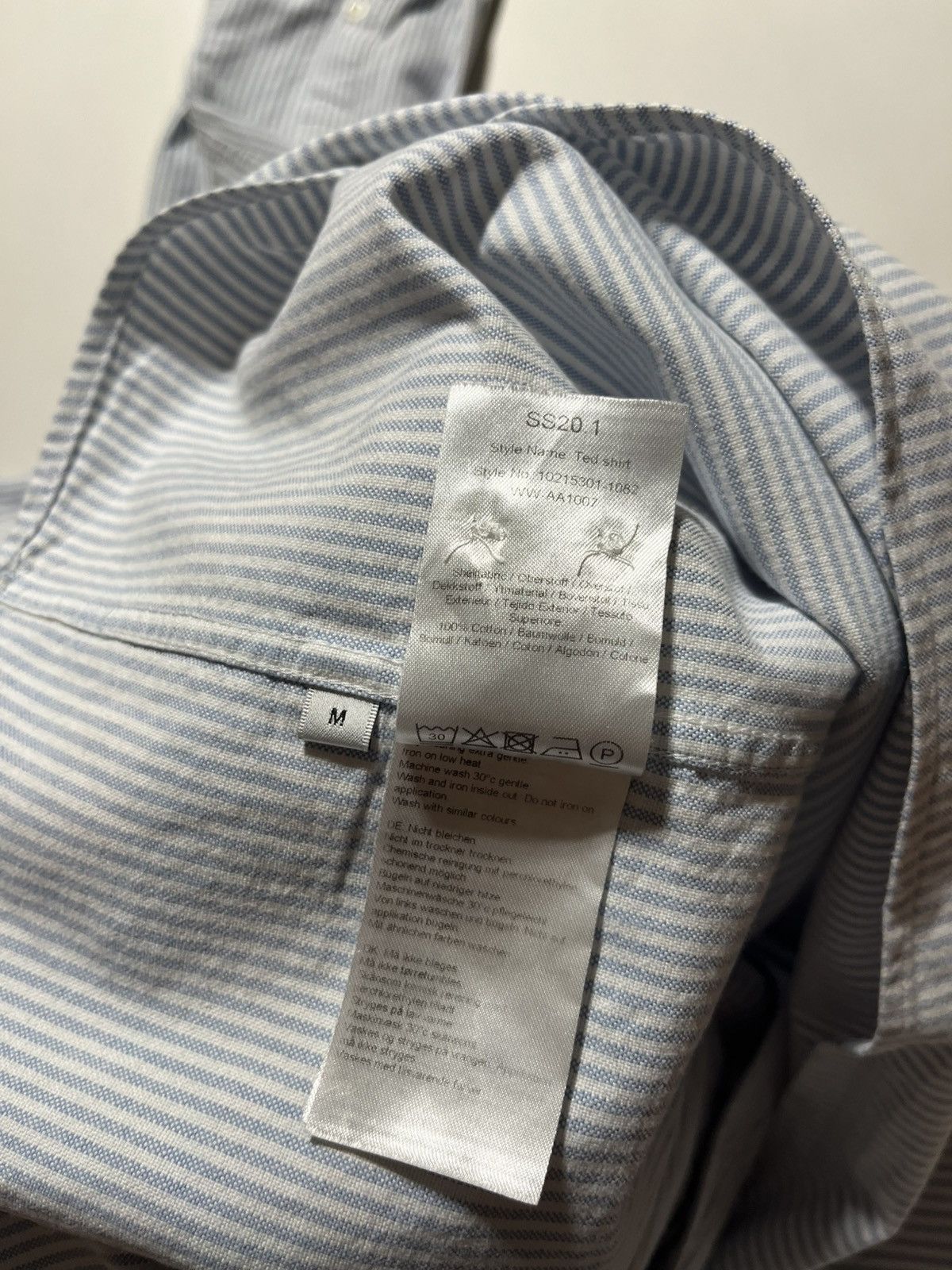 Wood Wood Vintage Wood Wood Striped Ted Shirt Size US M / EU 48-50 / 2 - 17 Thumbnail