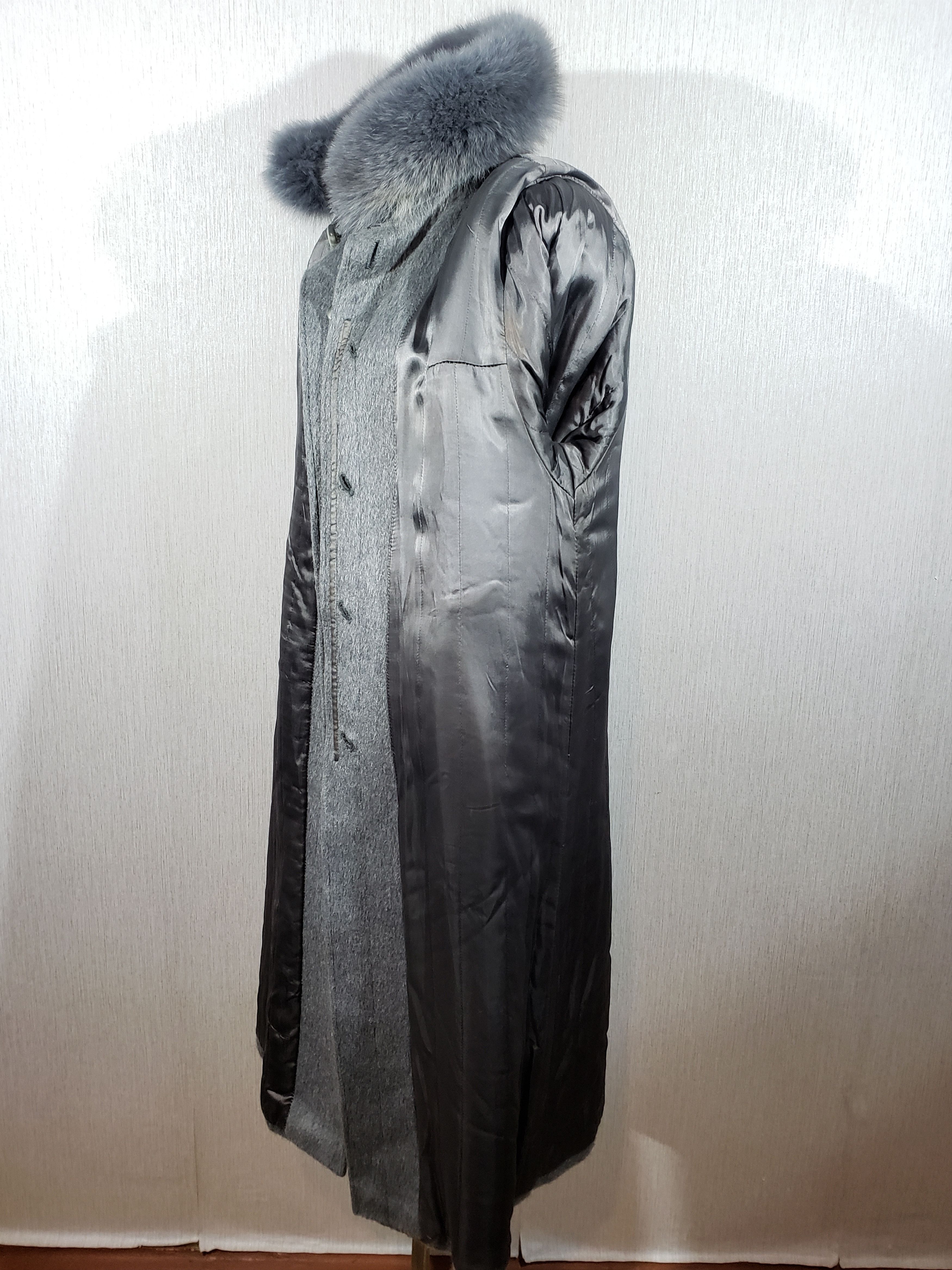 Uniqlo Long woolen women's trench coat. Size XXL / US 16-18 / IT 52-54 - 9 Thumbnail