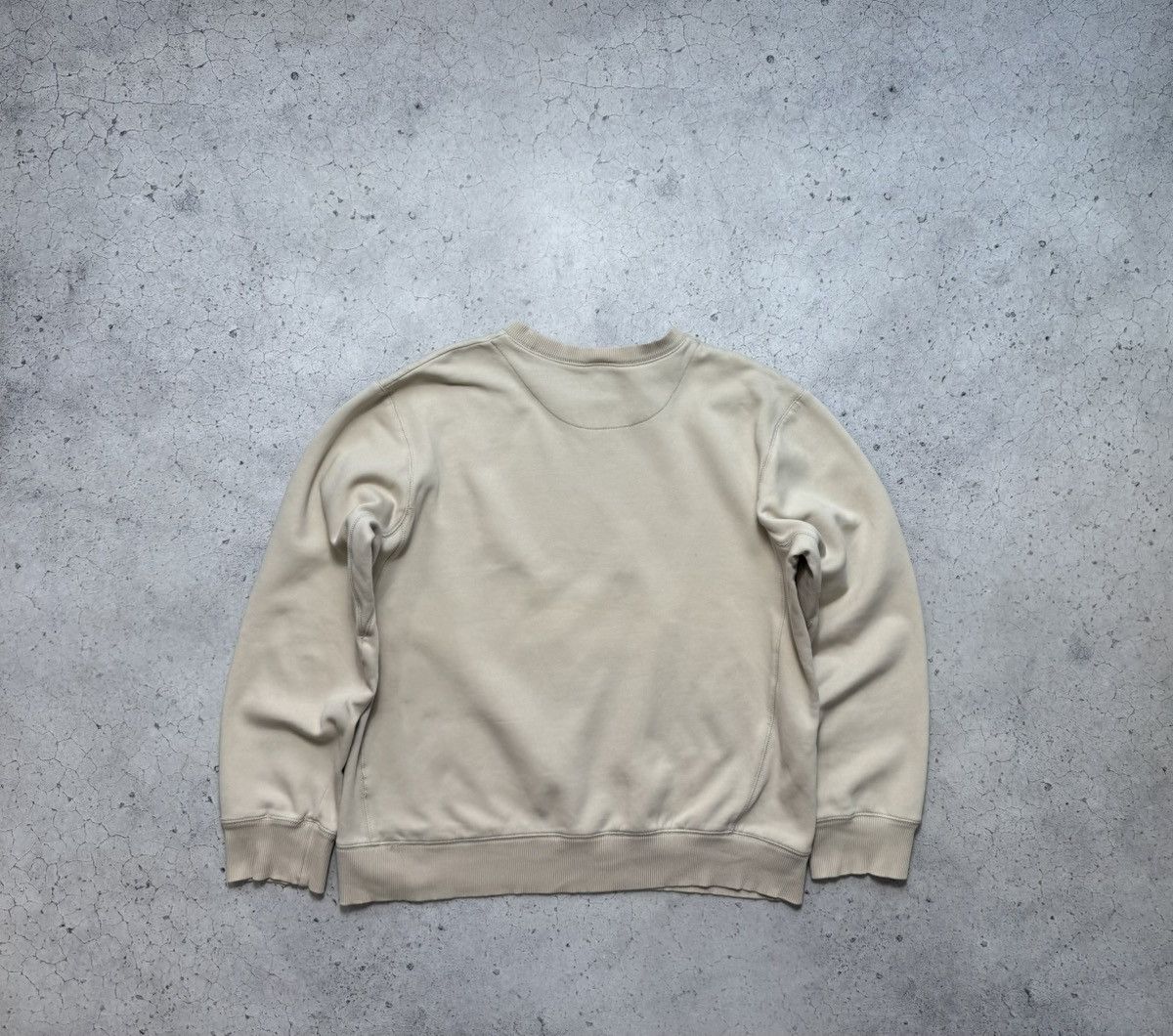 Nike Vintage Nike Beige Sweatshirt Y2K Hype Size US L / EU 52-54 / 3 - 2 Thumbnail