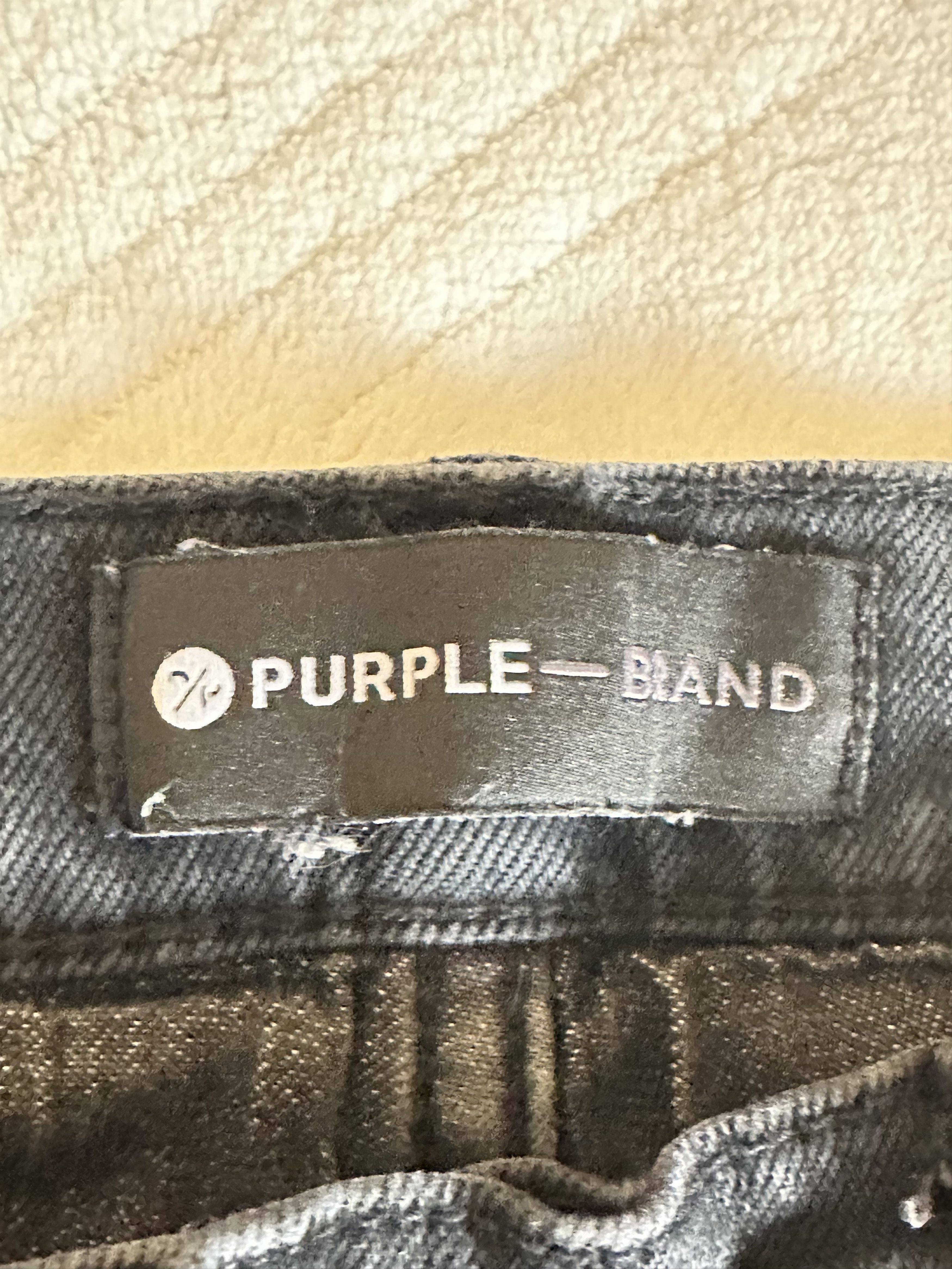 Purple Brand Purple Brand P001 Black Denim Jeans Size US 32 / EU 48 - 6 Thumbnail