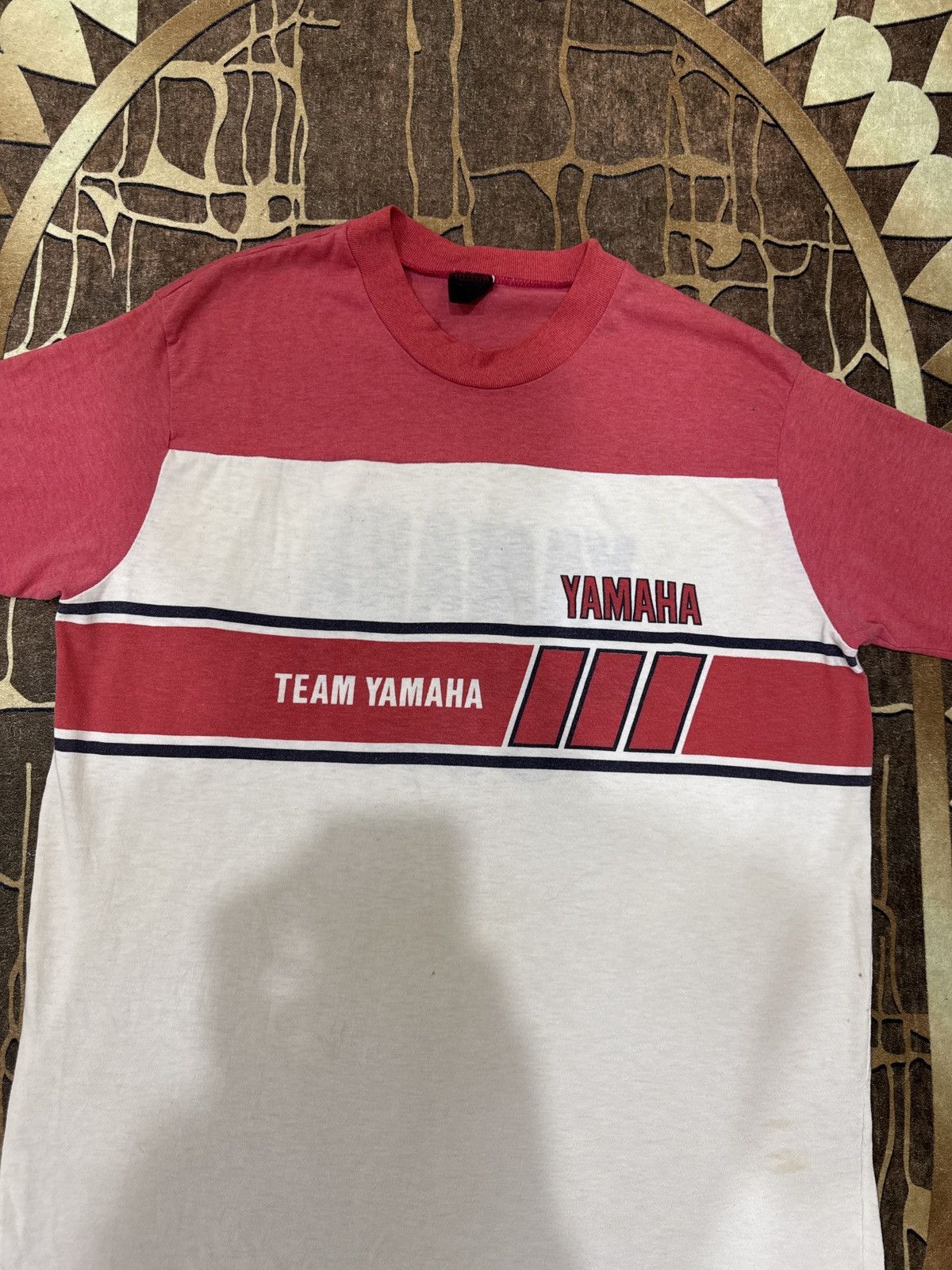 Vintage ‼️Rare Vintage Team Yamaha Racing Usa 80s‼️ Size US L / EU 52-54 / 3 - 2 Thumbnail