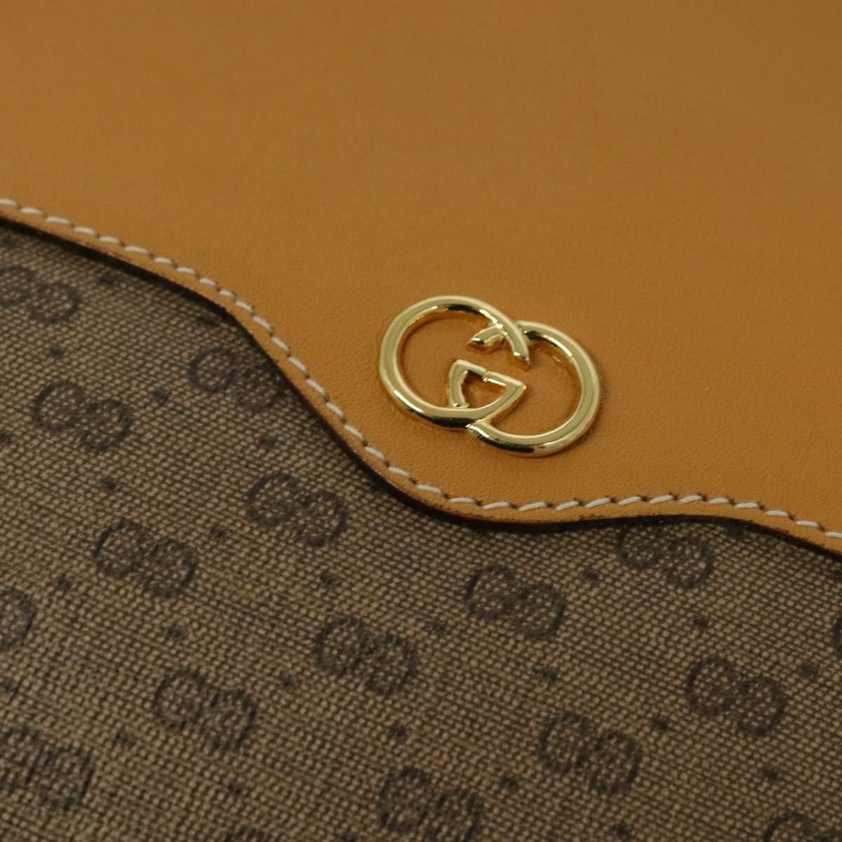 Gucci GUCCI Micro GG Supreme Shoulder Bag Pvc Beige Gold 001 115 Size ONE SIZE - 14 Thumbnail