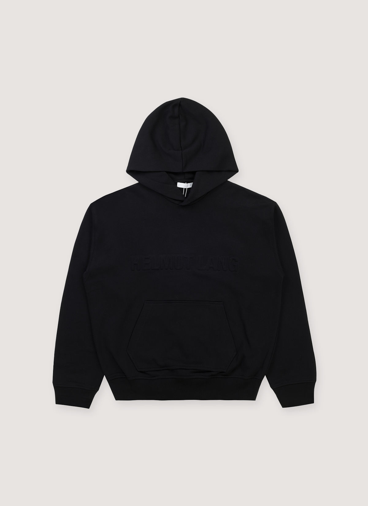 Hugo Boss Helmut Lang Embossed Logo Sweatshirt Black Size US XXL / EU 58 / 5 - 1 Thumbnail