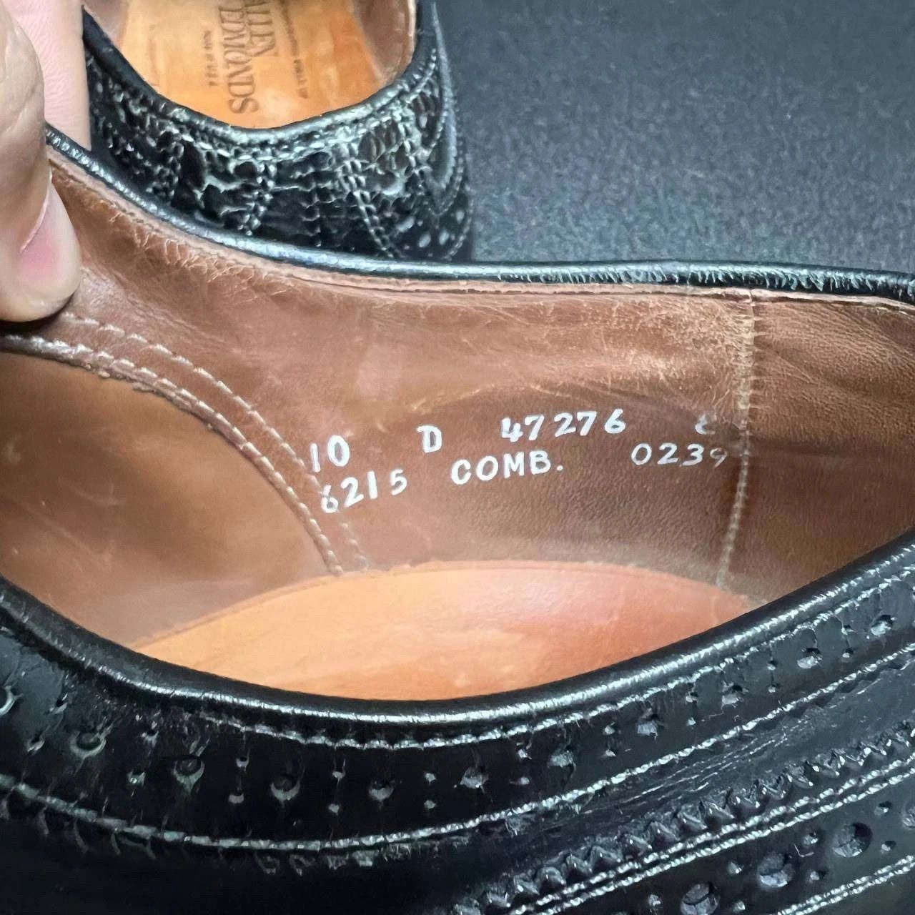 Allen Edmonds Allen Edmonds McAllister Dress 10 D Leather Oxford 47276 Size US 10 / EU 43 - 6 Thumbnail