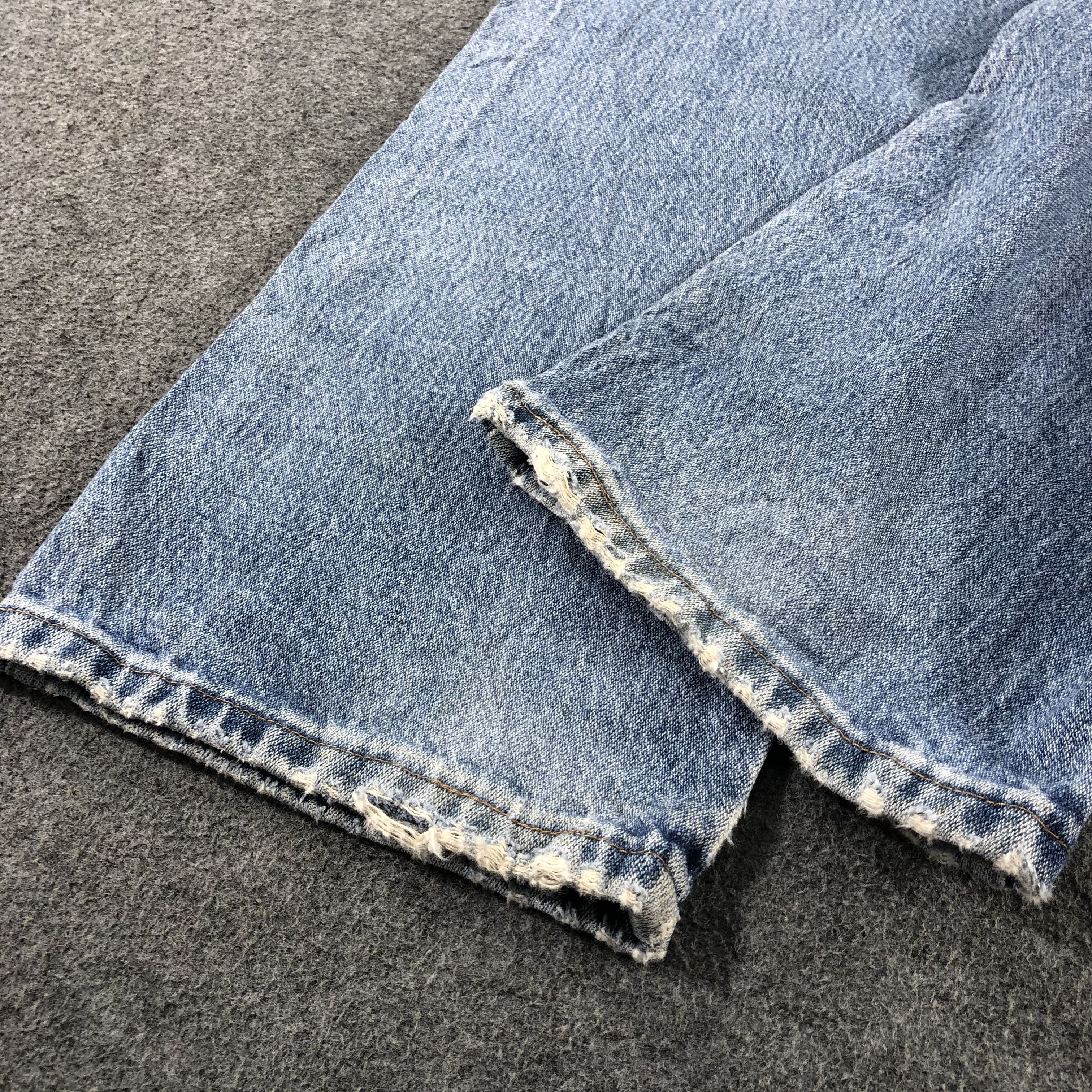 Vintage Vintage Blue Wash Wrangler Jeans-J2507 Size US 35 - 6 Thumbnail