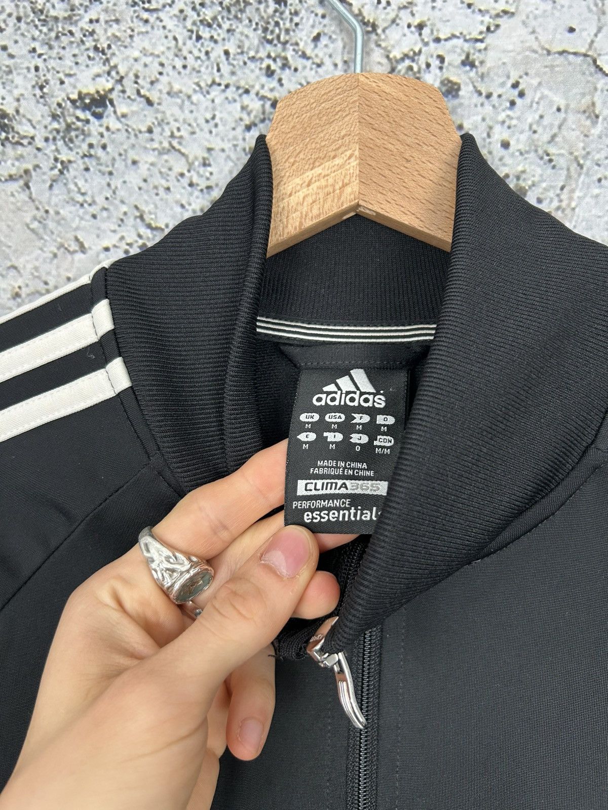 Adidas Vintage Adidas Black Tracksuit Streetwear Rap y2k 00s Skate Size US M / EU 48-50 / 2 - 4 Thumbnail