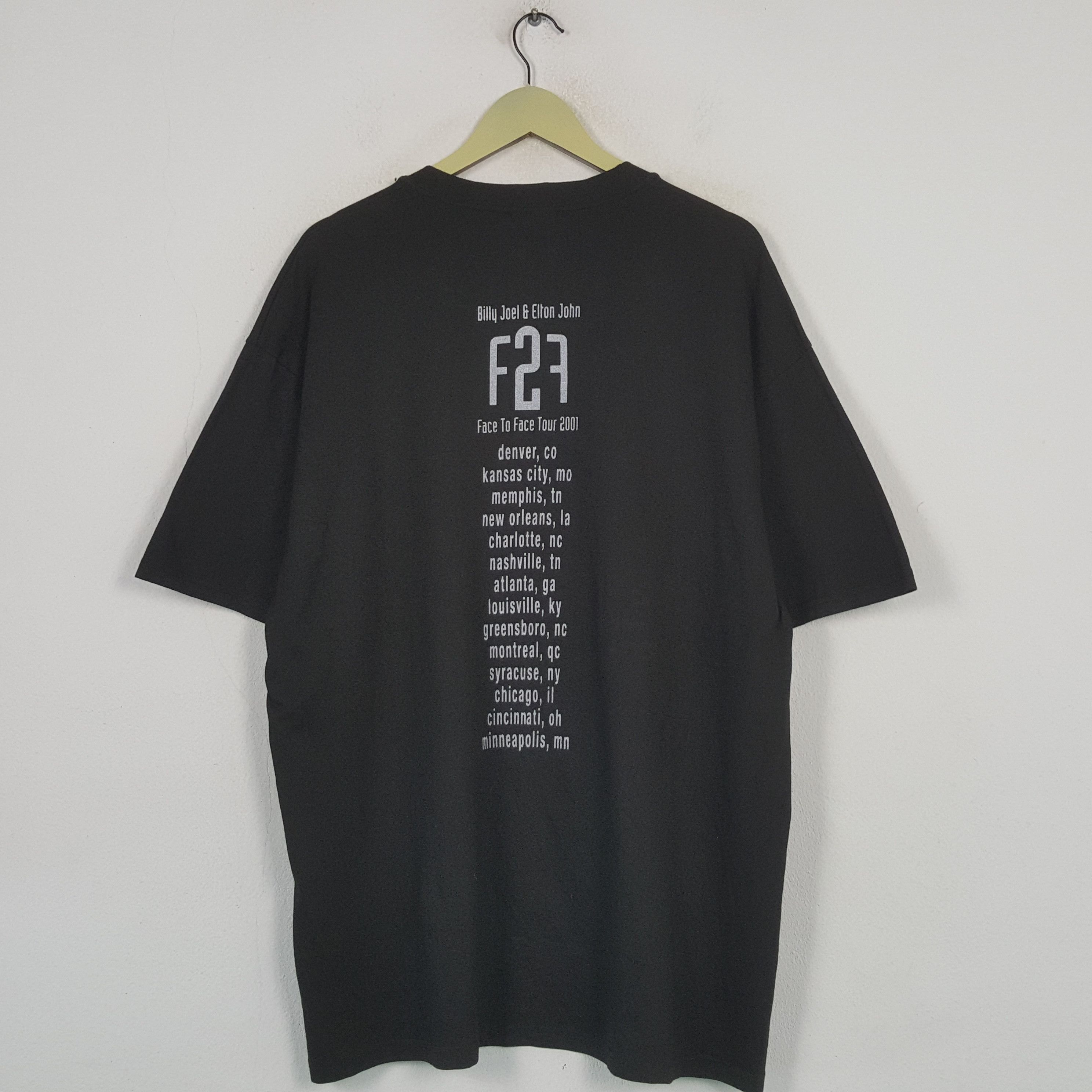 Band Tees Vintage FACE 2 FACE American Rock Band T-shirt Size US XL / EU 56 / 4 - 3 Thumbnail