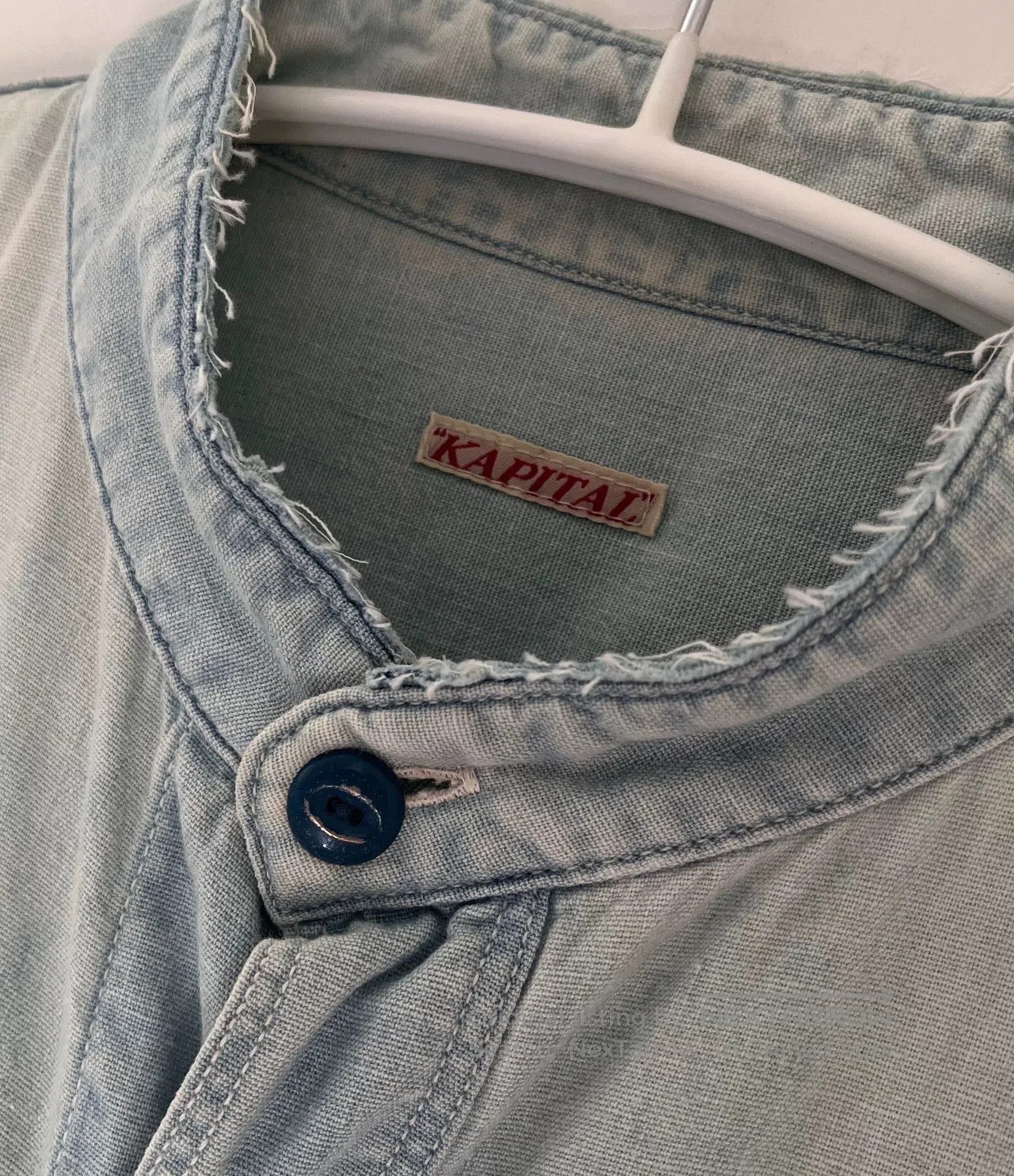 Kapital Kapital Lightweight Denim Shirt. Size US L / EU 52-54 / 3 - 2 Thumbnail