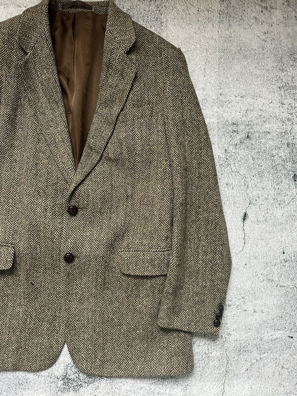 Harris Tweed Harris Tweed St Michael Wool Scottish Hand Woven Coat Size US M / EU 48-50 / 2 - 3 Thumbnail