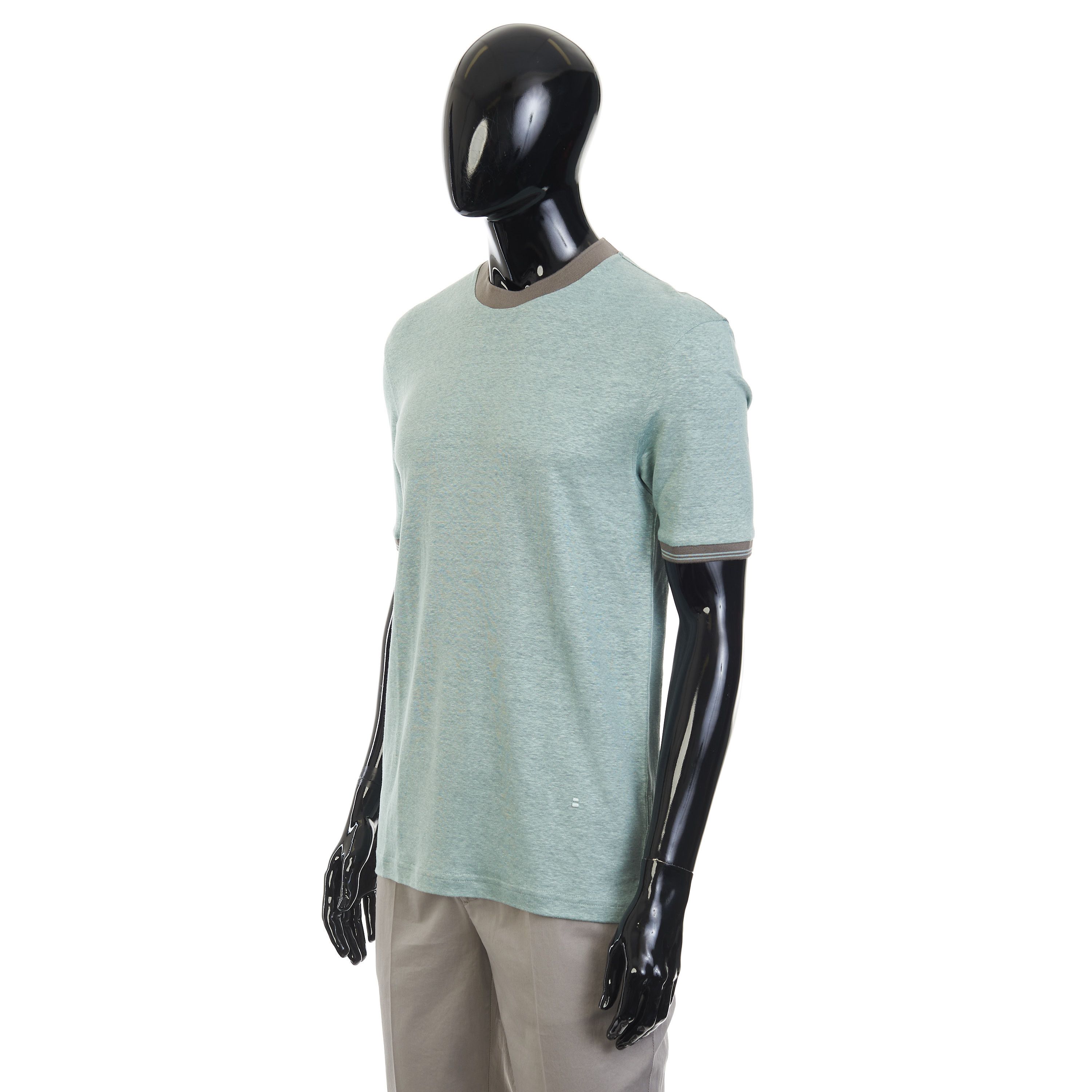 Other Brett Johnson Sky Powder Short Sleeve Tshirt - Silk & Linen Size US S / EU 44-46 / 1 - 2 Thumbnail