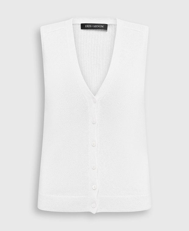 Knitted gilet