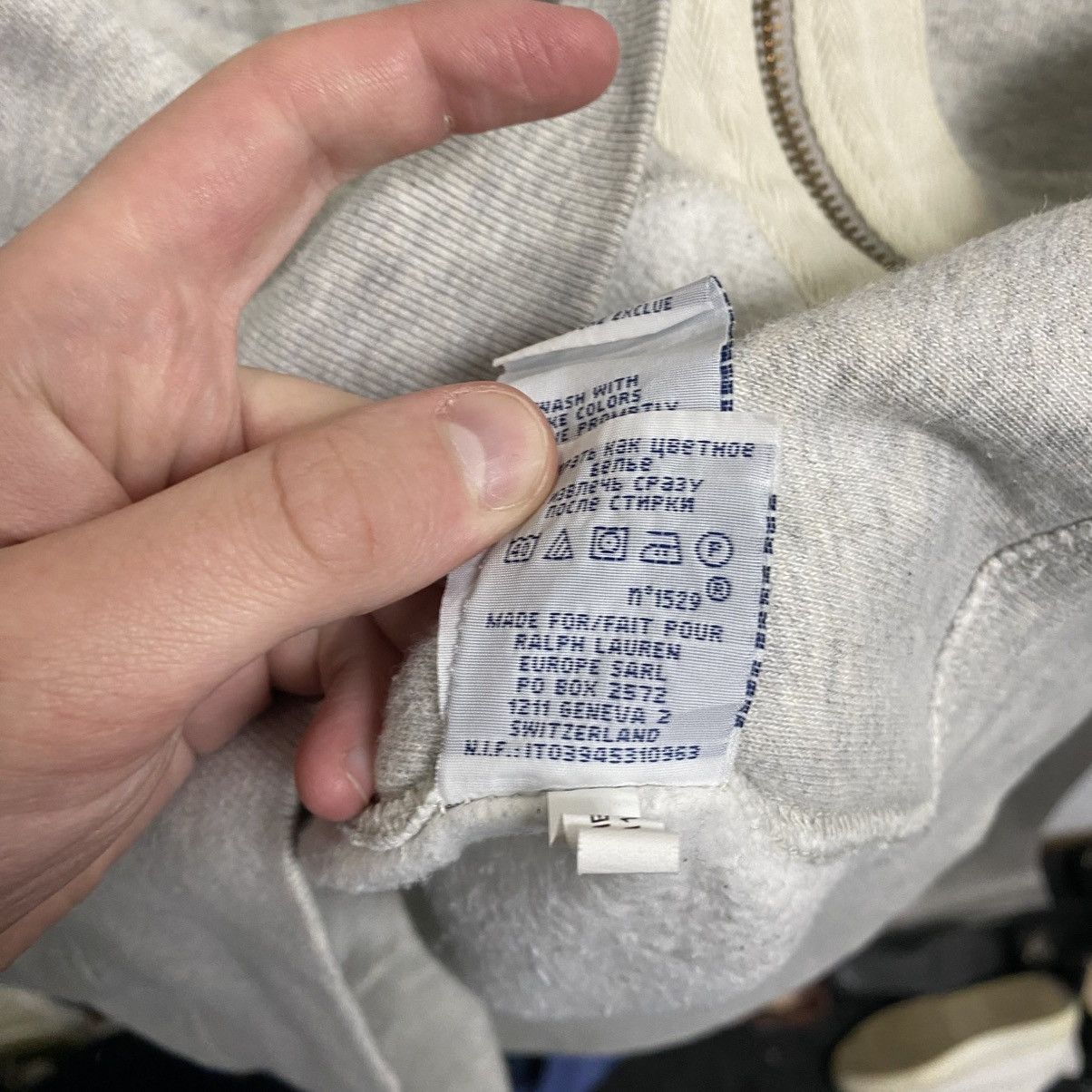 Polo Ralph Lauren Vintage Polo Ralph Lauren Zip Hoodie Y2K Size US XXL / EU 58 / 5 - 12 Thumbnail