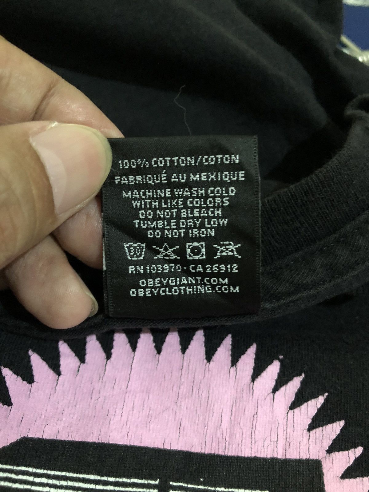 Obey Obey Propaganda television t-shirt Size US XL / EU 56 / 4 - 4 Thumbnail