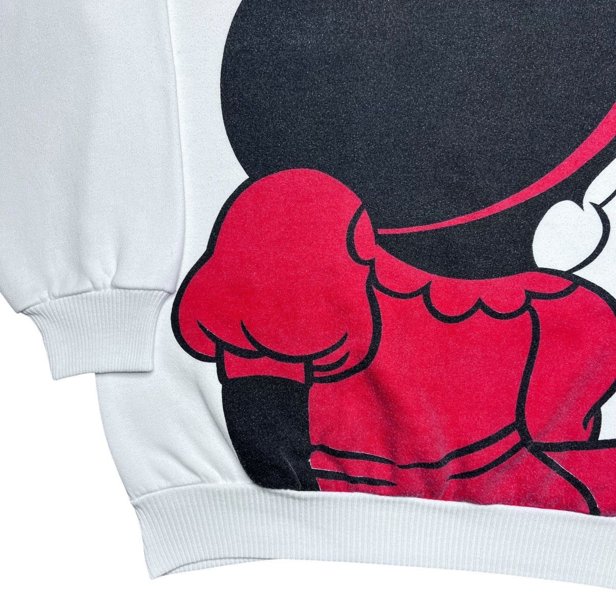 Disney 1980s Disney Minnie Mouse Double Sided Big Print Sweatshirt Size US XL / EU 56 / 4 - 21 Thumbnail