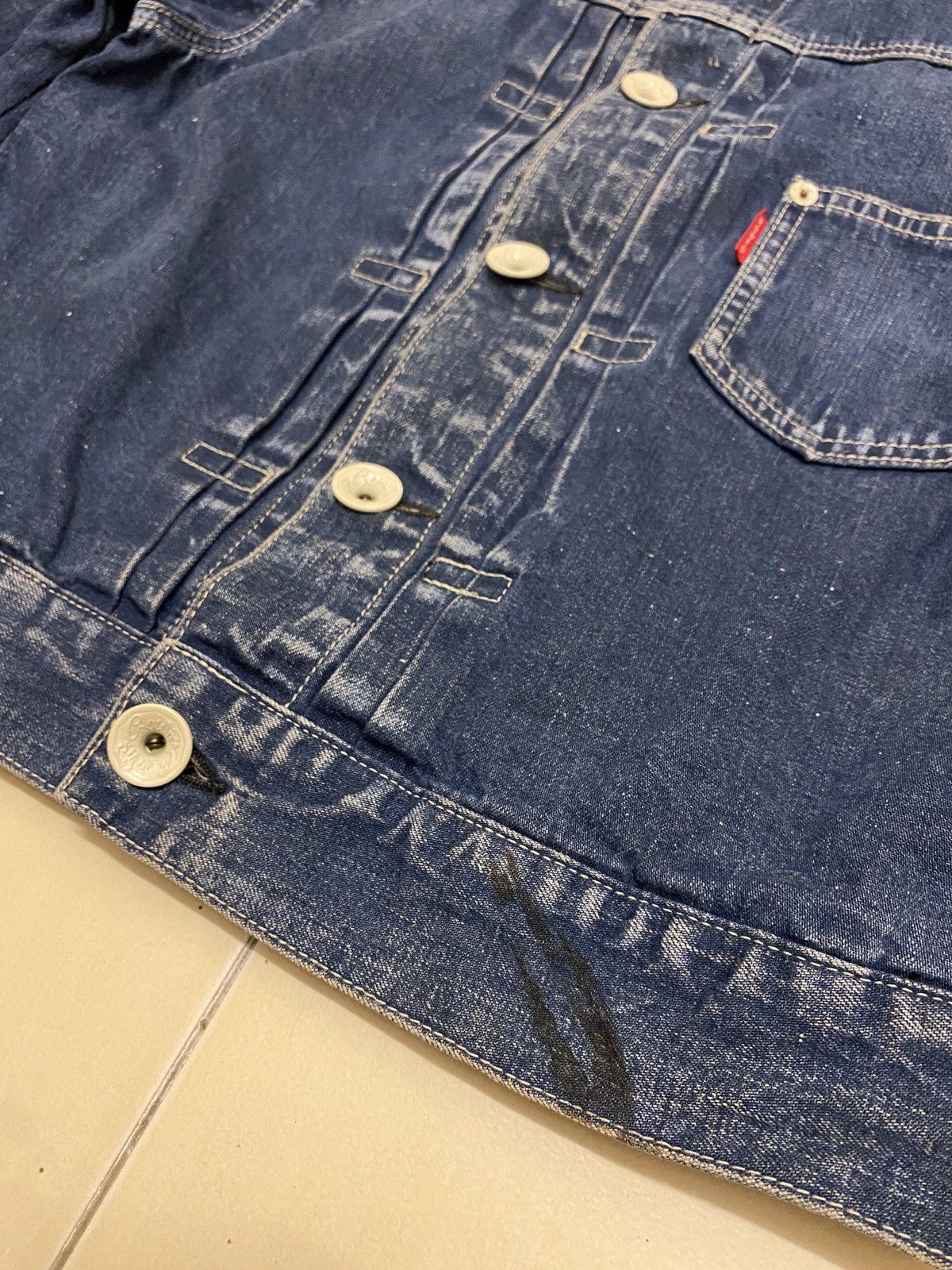 Japanese Brand Rodeo Crowns Type-I Denim Jacket Size S / US 4 / IT 40 - 12 Thumbnail