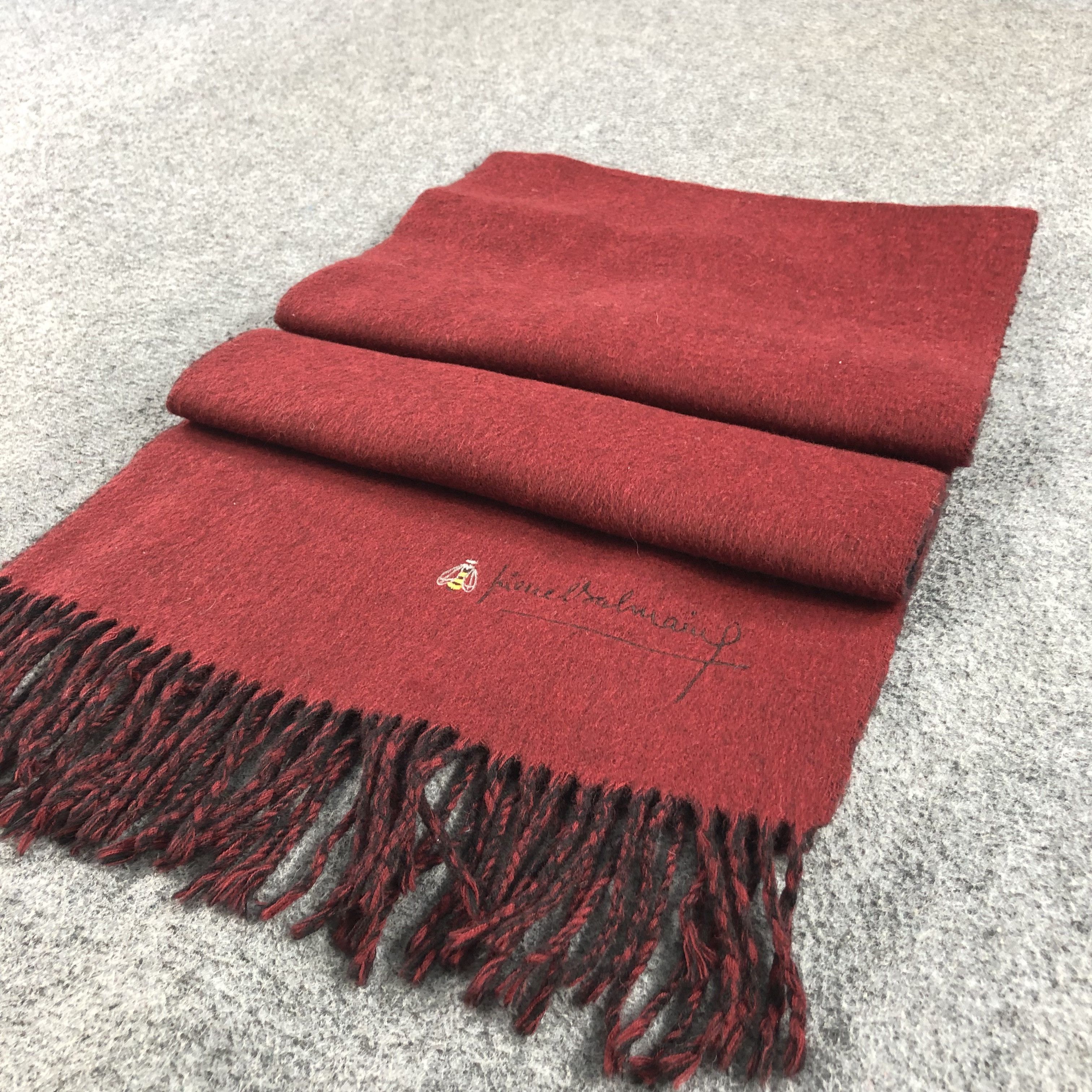 Pierre Balmain Pierre Balmain Wool Scarf Muffler V894 Size ONE SIZE - 3 Thumbnail