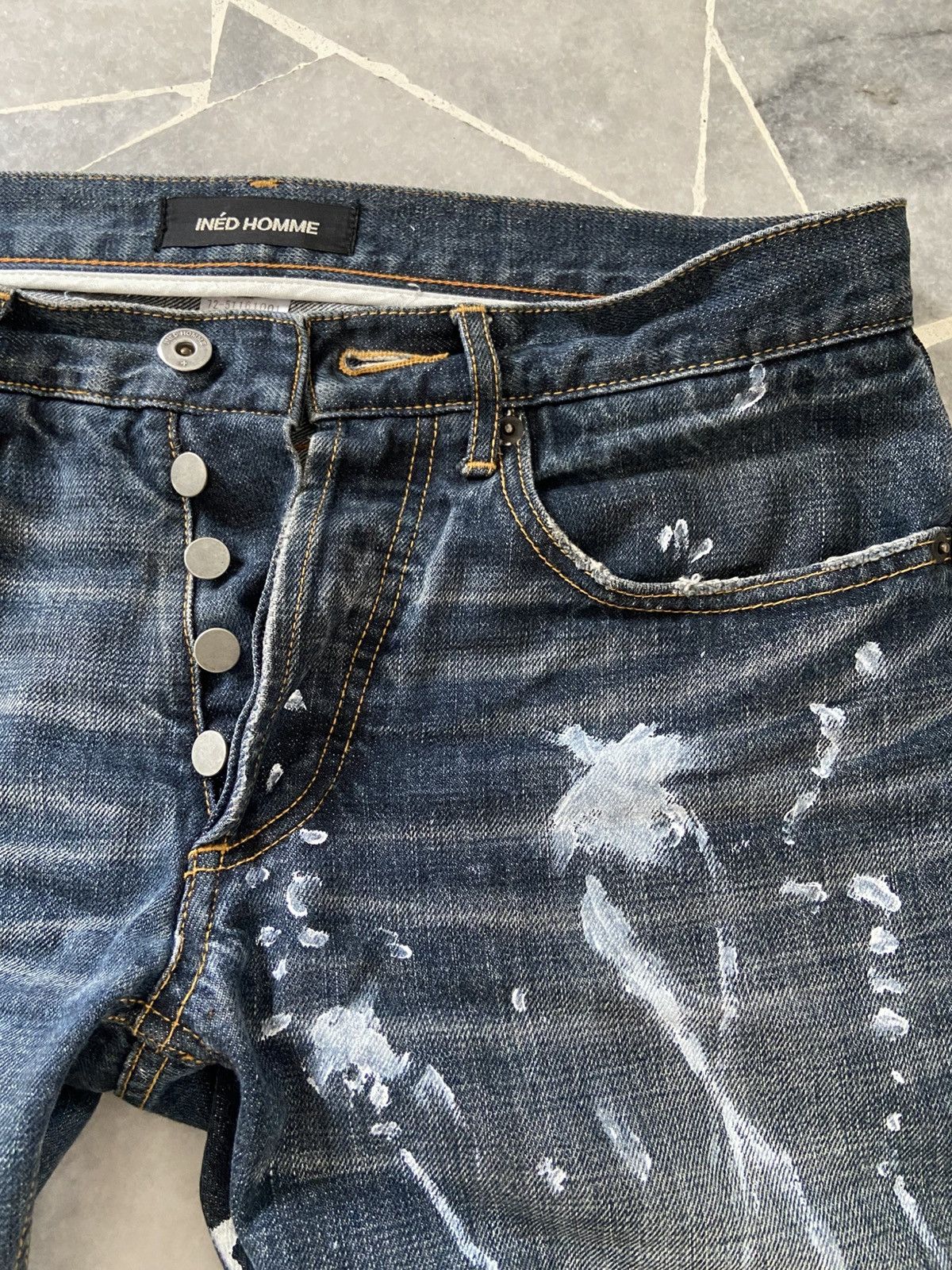 Yohji Yamamoto Yohji Yamamoto ined homme jeans Size US 31 - 7 Thumbnail