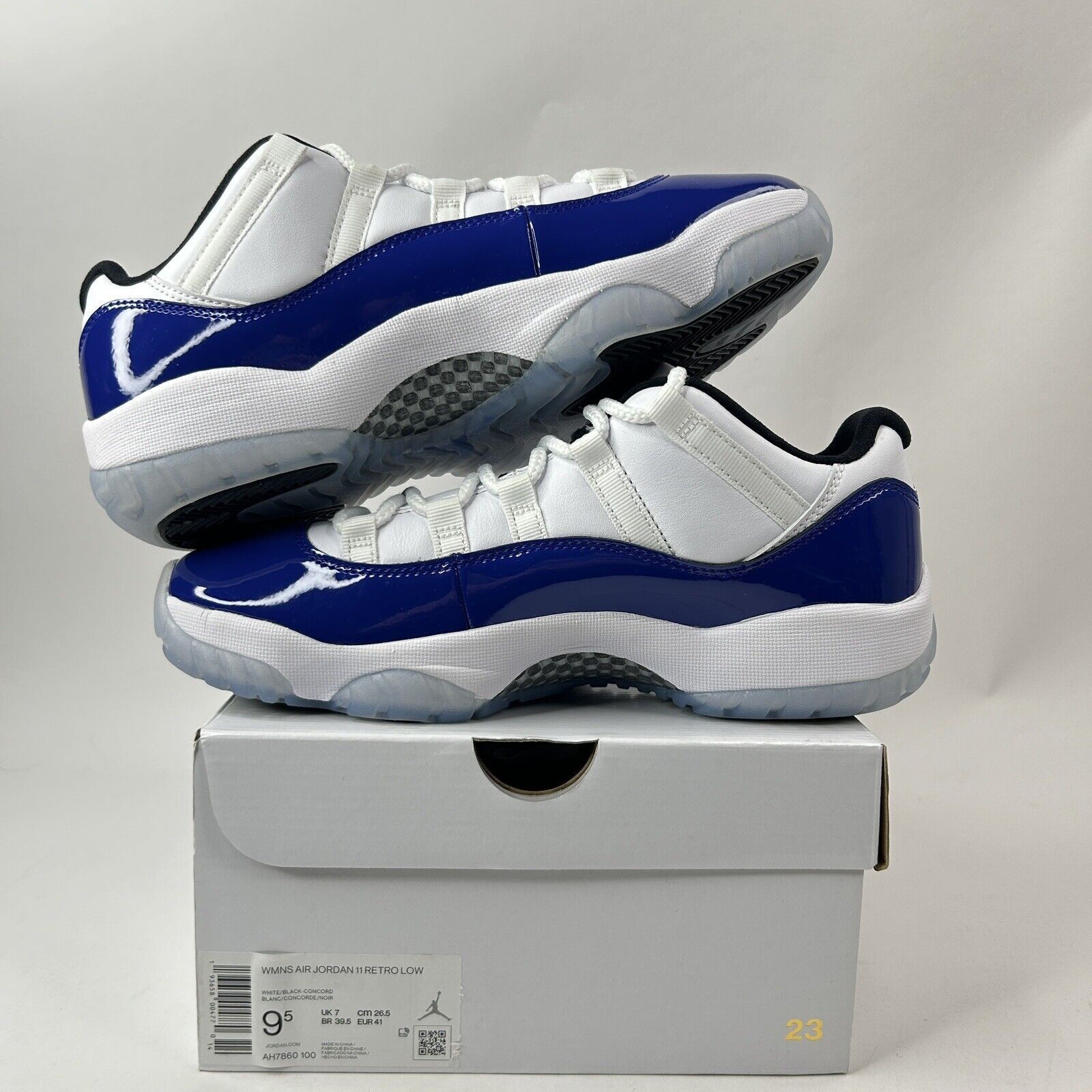 Nike Nike Air Jordan XI 11 Retro Low WMNS “Concord Sketch” 2024 Size US 9.5 / IT 39.5 - 3 Thumbnail