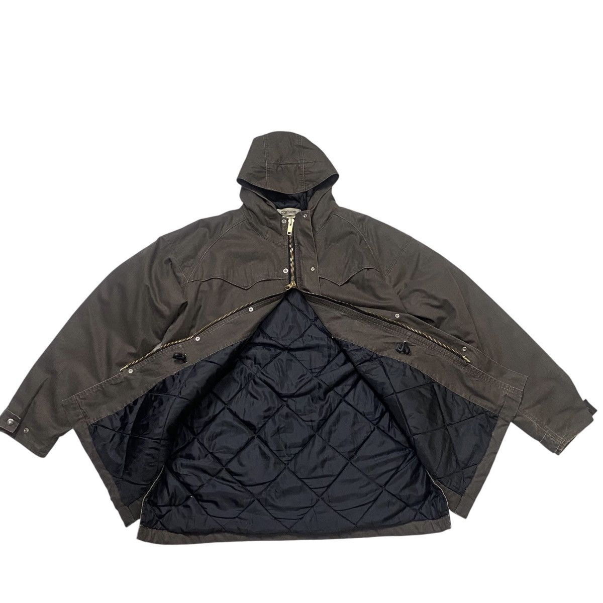 Carhartt Carhartt quilted parka hoodie Size US XL / EU 56 / 4 - 4 Thumbnail