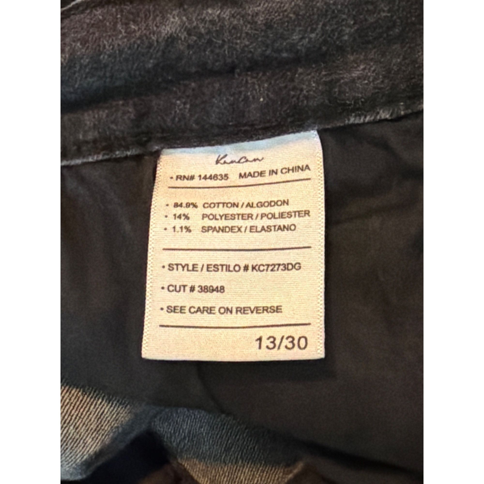 Other KanCan High Waist Distressed Black Skinny Jeans Exposed Butt Size 30" / US 8 / IT 44 - 7 Thumbnail