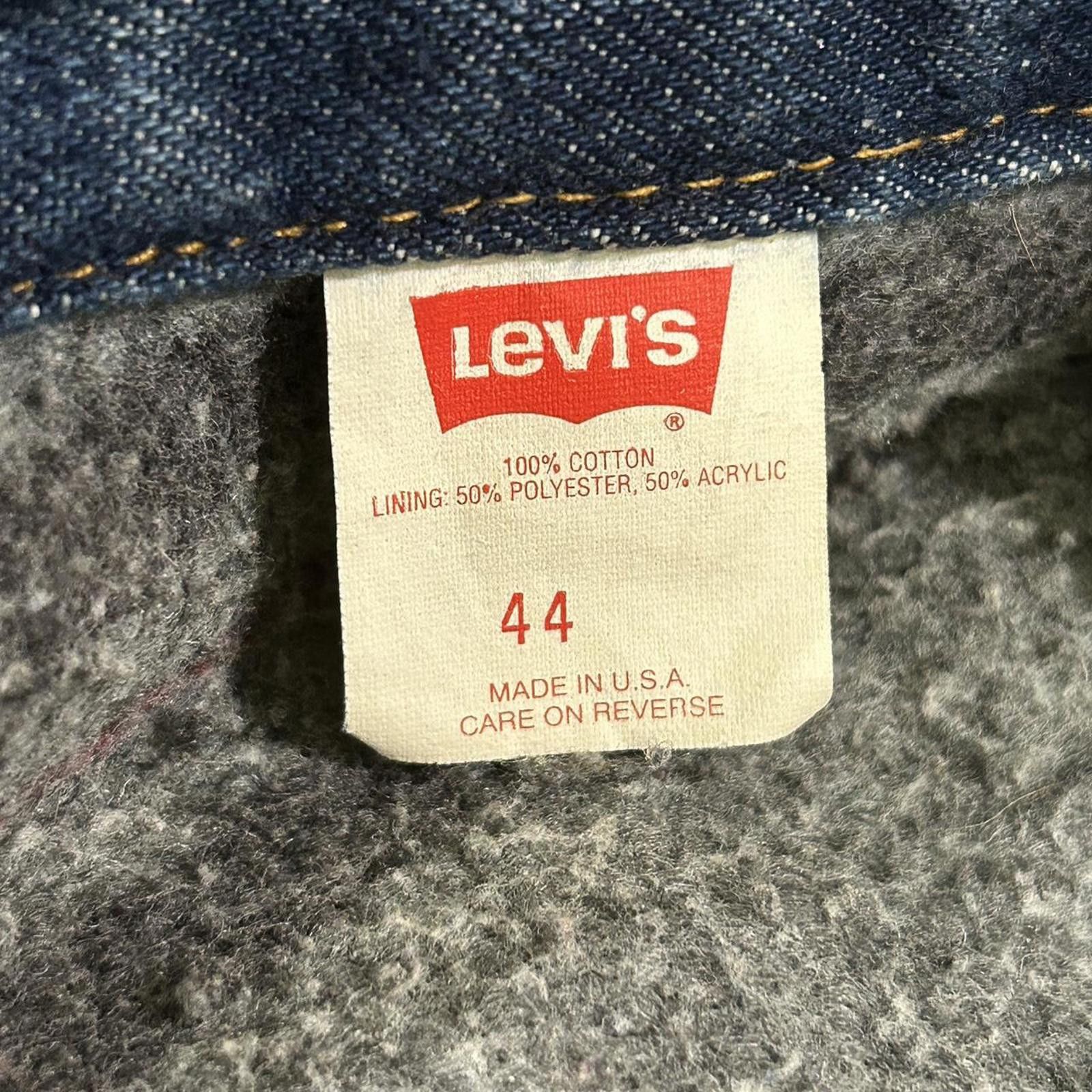 Levi's Levi’s Blanket Lined Trucker Jacket Size XL Size US XL / EU 56 / 4 - 4 Thumbnail