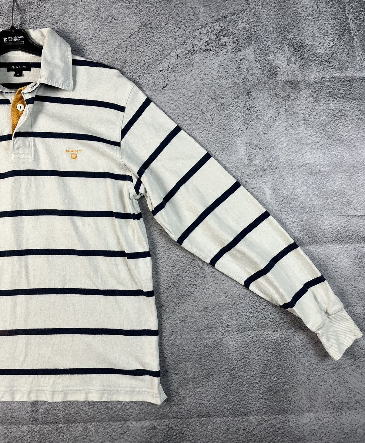 Designer × Gant Gant striped rugby polo long sleeve Size US M / EU 48-50 / 2 - 3 Thumbnail