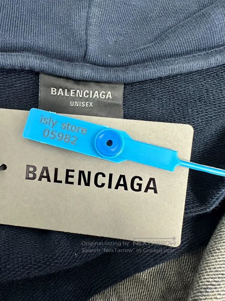 Balenciaga Balenciaga Solid Color Single Button Hooded Jacket Size US S / EU 44-46 / 1 - 4 Thumbnail