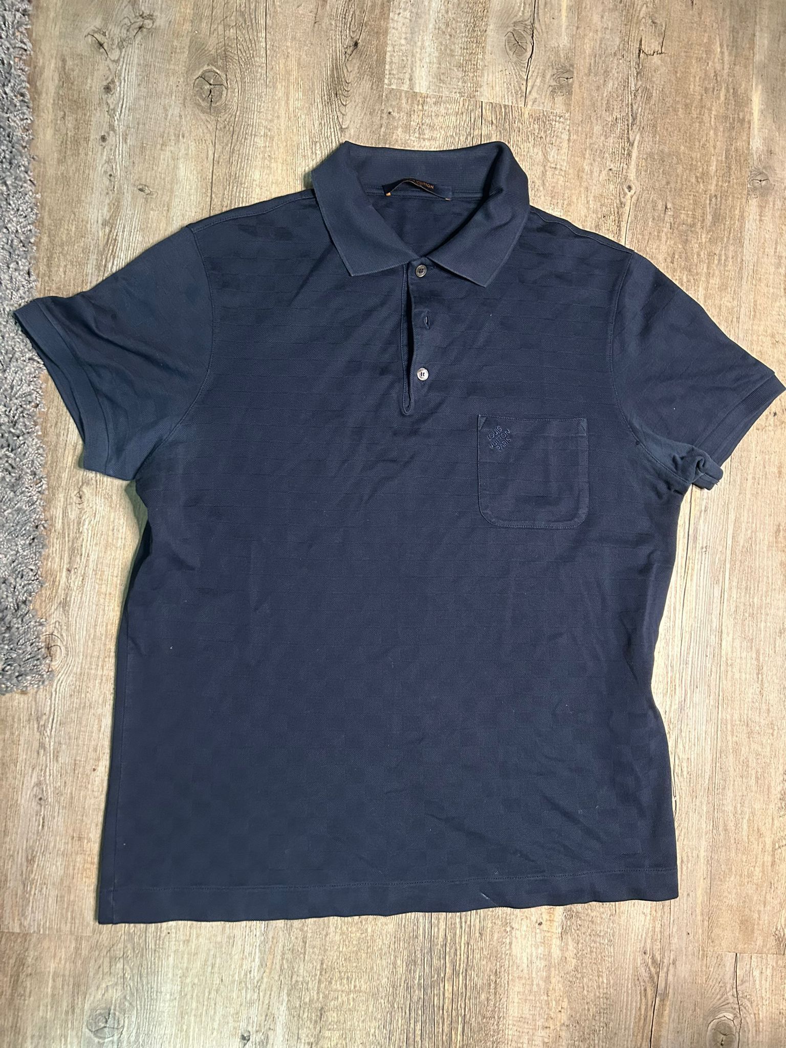 Louis Vuitton Louis Vuitton Damier Polo Blue size M Size US M / EU 48-50 / 2 - 1 Thumbnail