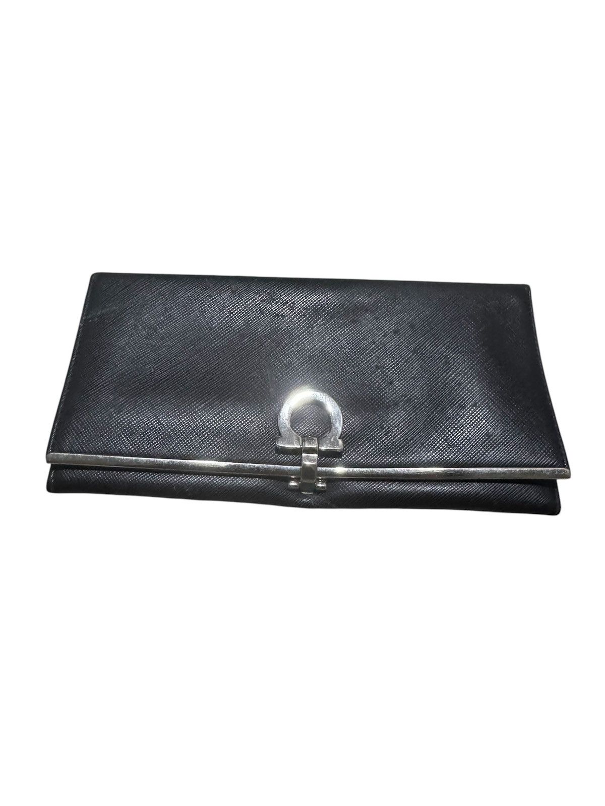 Salvatore Ferragamo OG Selvatore Ferragamo Long Leather Wallet Iconic Logo Size ONE SIZE - 1 Thumbnail