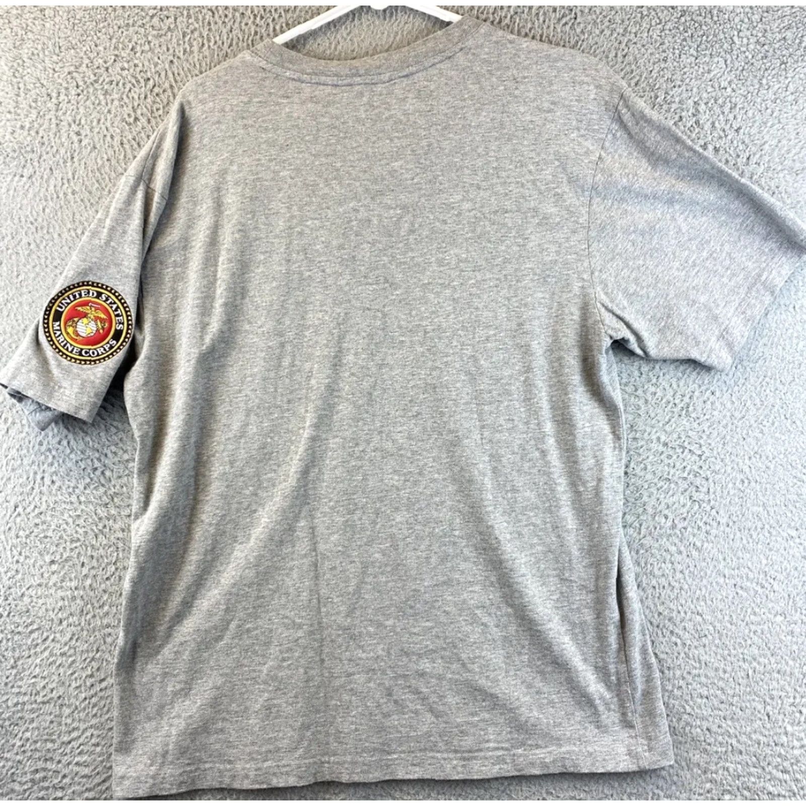 Vintage VINTAGE Rapid Dominance US Marine Corps Men’s T-Shirt Large Gray Casual Short Sleeve Cotton Men Size US L / EU 52-54 / 3 - 7 Thumbnail