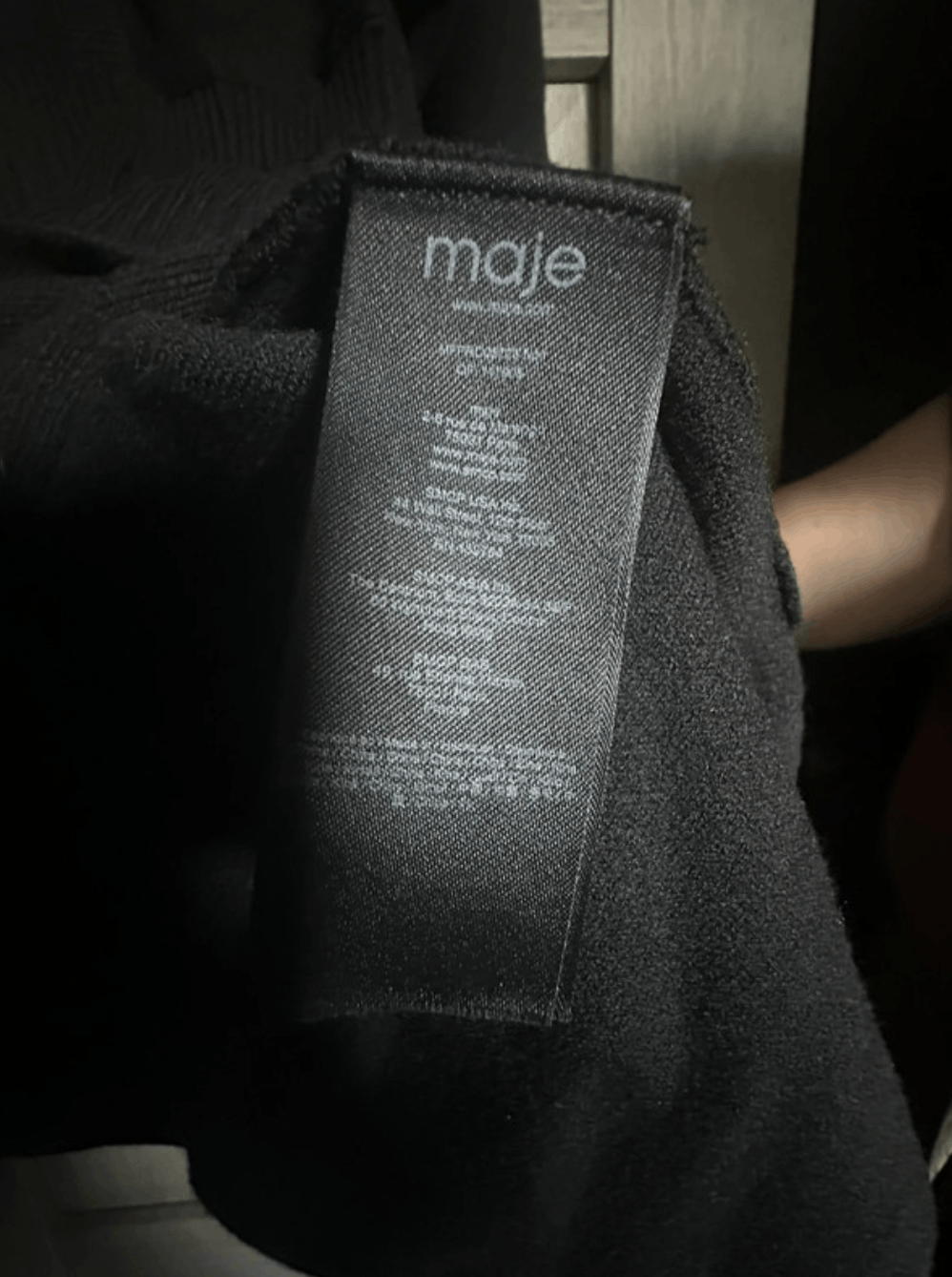 Maje maje black dress Size S / US 4 / IT 40 - 7 Thumbnail