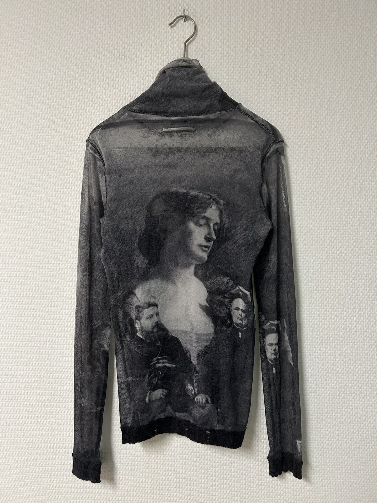 Jean Paul Gaultier SS1998 Photograph Mesh Top Size US L / EU 52-54 / 3 - 4 Thumbnail