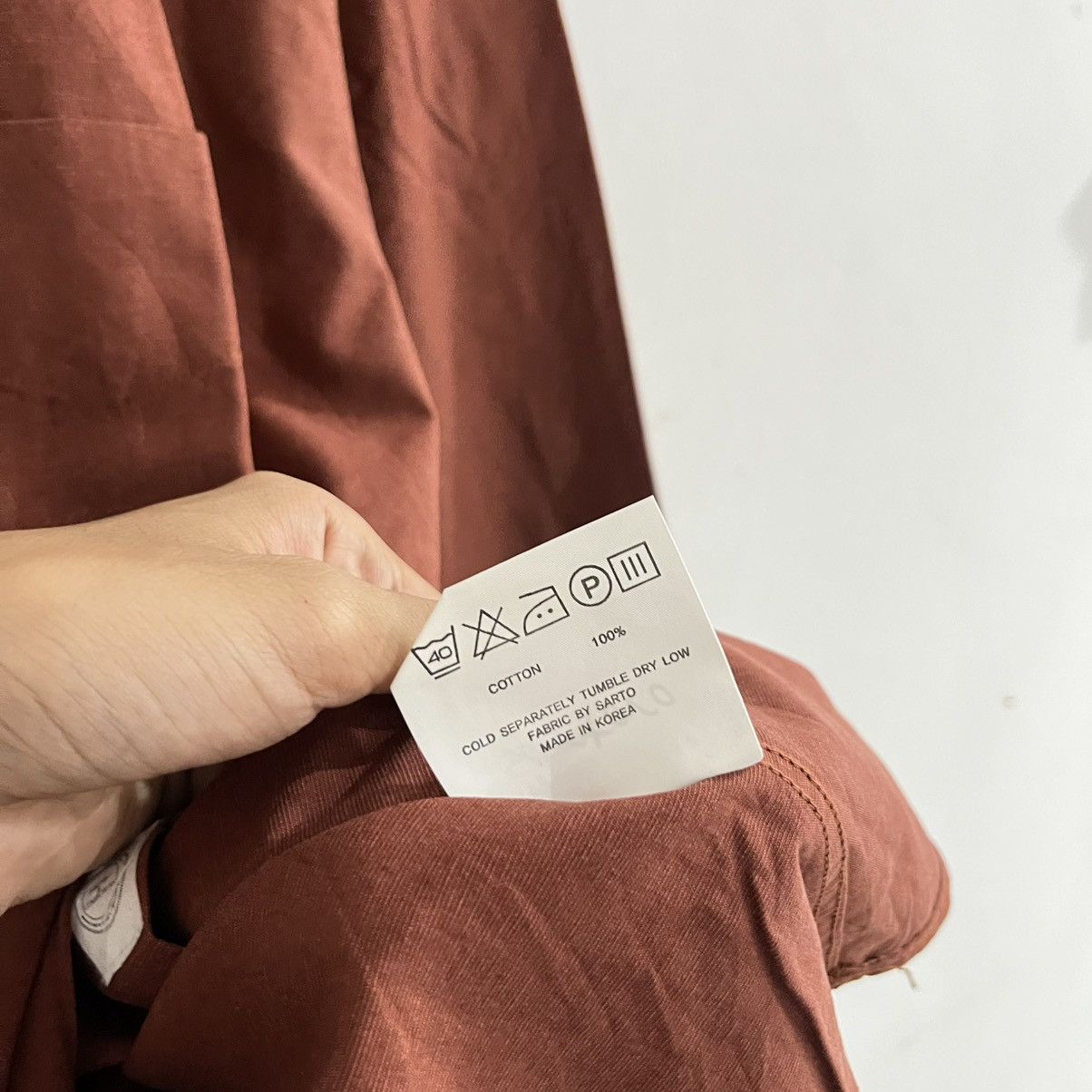 Japanese Brand Sartoro - Basic Longsleeve Shirt Size US XL / EU 56 / 4 - 6 Thumbnail