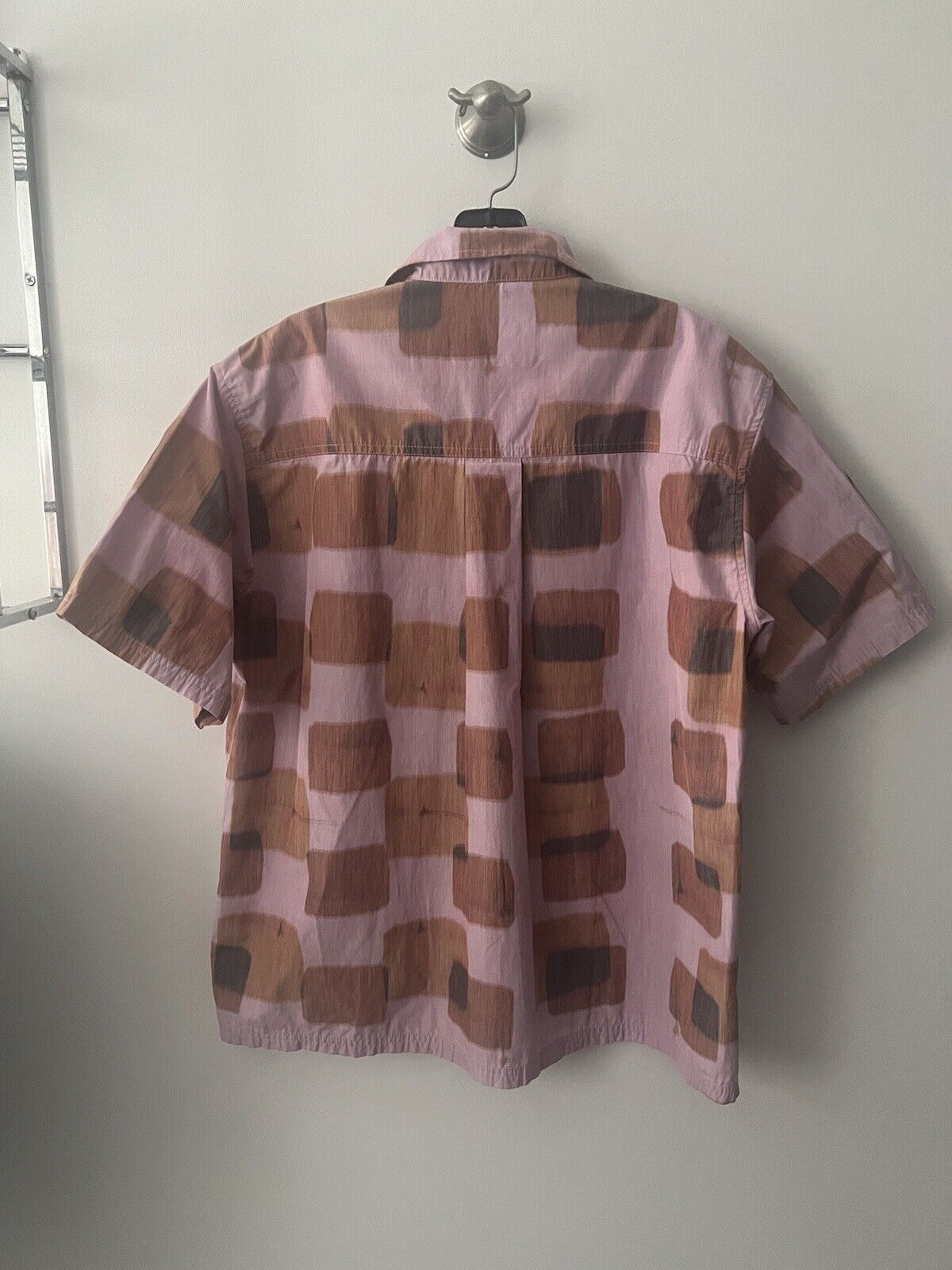 Henrik Vibskov The Artist Shirt Pink Cubes Spring Summer ‘22 Size XS Size US XS / EU 42 / 0 - 2 Thumbnail