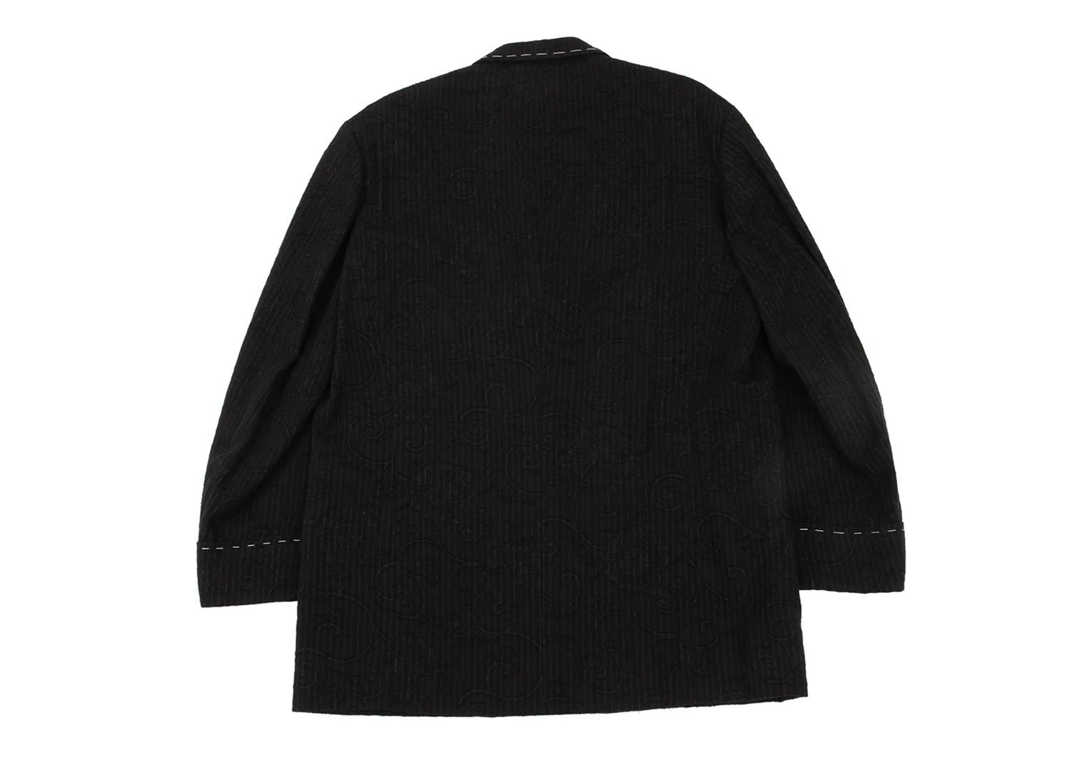 Yohji Yamamoto Yohji Yamamoto Wool Pinstripe Jacket Size US M / EU 48-50 / 2 - 11 Thumbnail