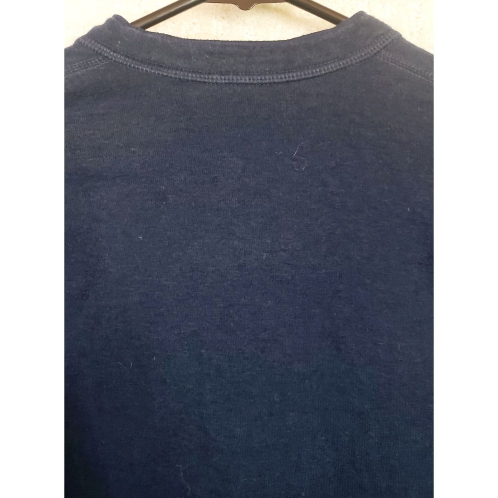 Vintage L.L. Bean T-Shirt Men's M Reg. Blue Long Sleeve Henley Traditional Fit Shirt Mens Blue Logo Outdoor Sports Casual Modern Mountain 2010s Size US M / EU 48-50 / 2 - 7 Thumbnail