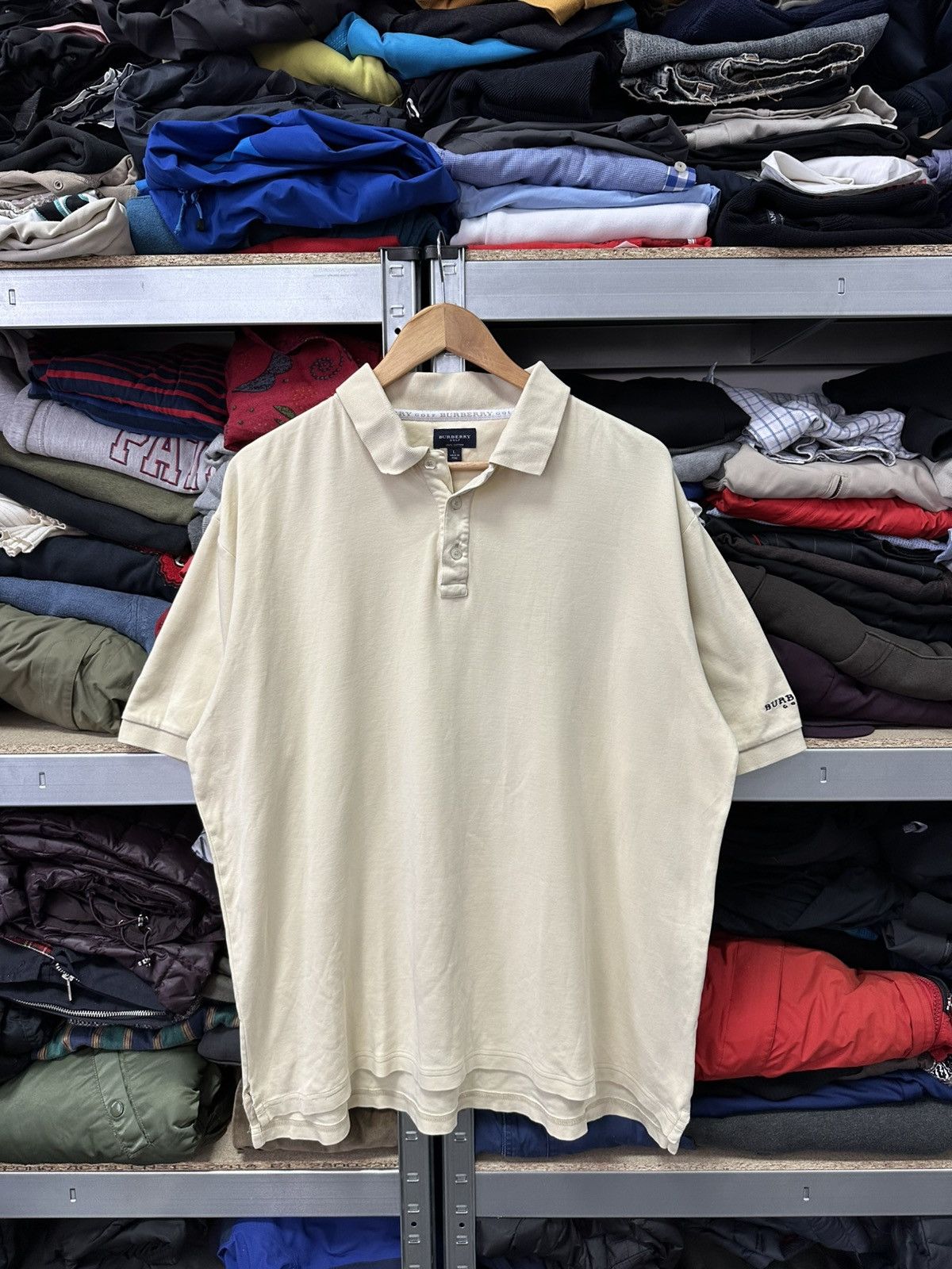 Burberry Vintage Burberry Golf Polo Shirt Rare Embroidered Logo Y2K Size US L / EU 52-54 / 3 - 4 Thumbnail