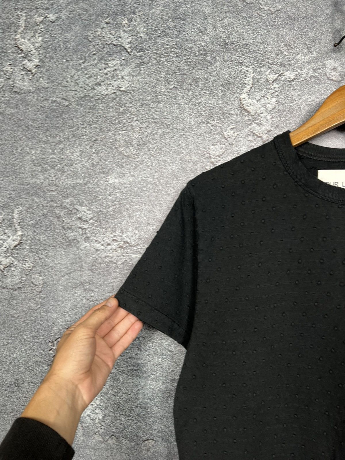 Our Legacy Our Legacy AW15 Overdyed JCQRD Polka Dot Design T-shirt Size US M / EU 48-50 / 2 - 4 Thumbnail