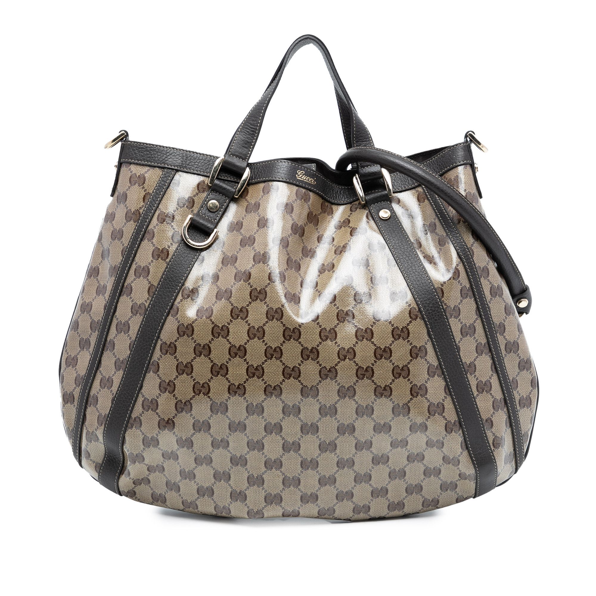 Gucci Gucci GG Crystal Abbey D Ring Convertible Tote Size ONE SIZE - 1 Thumbnail