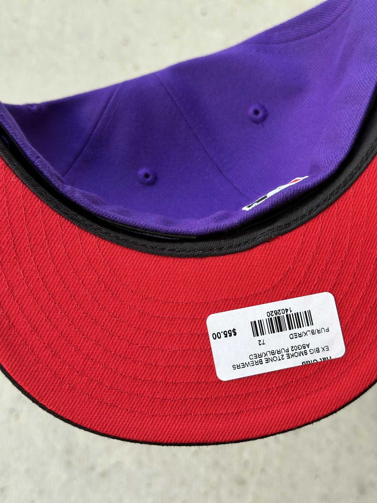 Hat Club × MLB × New Era Milwaukee Brewers OG T-Dot Two Tone Fitted Hat 7 1/4 HatClub Size ONE SIZE - 3 Thumbnail