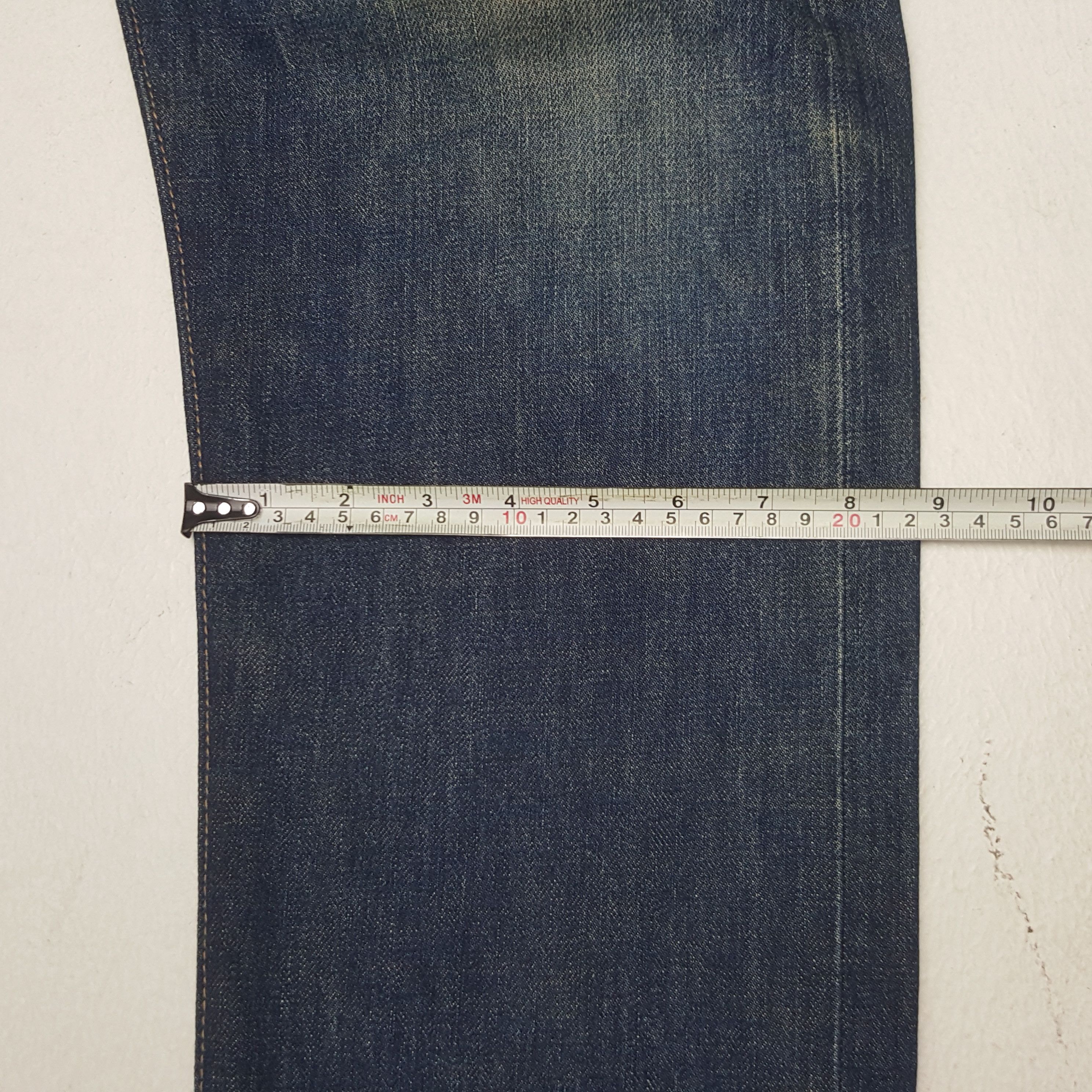 Japanese Brand × Vintage Vintage Evisu Japanese Brand Daicock Custom Art Denim Size US 35 - 12 Thumbnail