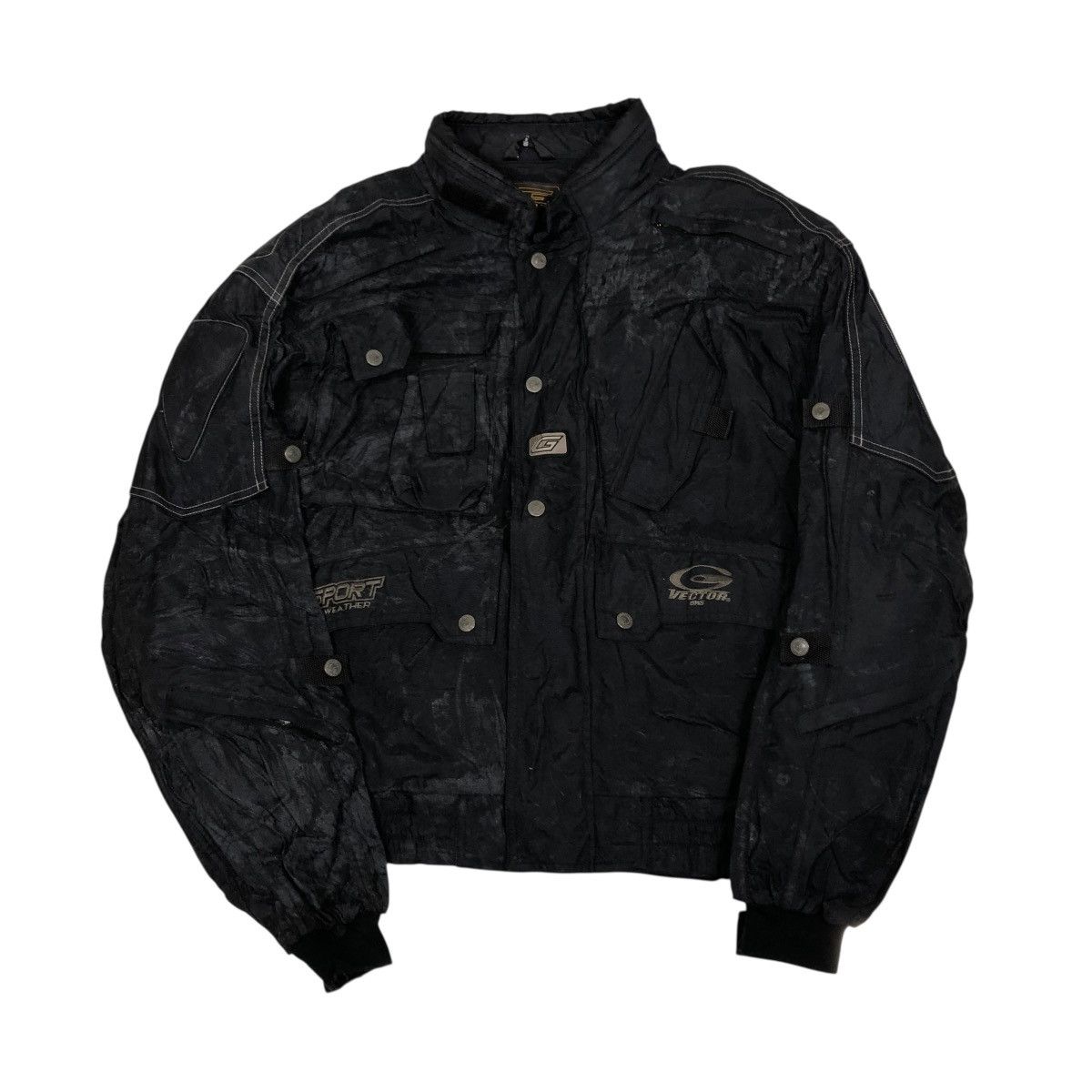 Japanese Brand 🔥VINTAGE BOMBER RACING MOTORCYCLE JACKET GW SPORT GOLDWIN Size US M / EU 48-50 / 2 - 1 Thumbnail