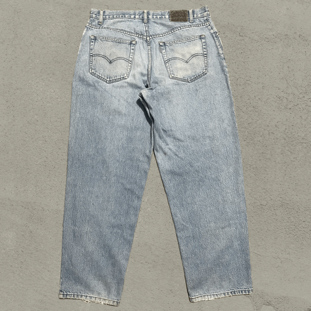 Levi's × Levi's Vintage Clothing × Vintage Vintage Levis Silvertab Loose Pants Size US 35 - 2 Thumbnail