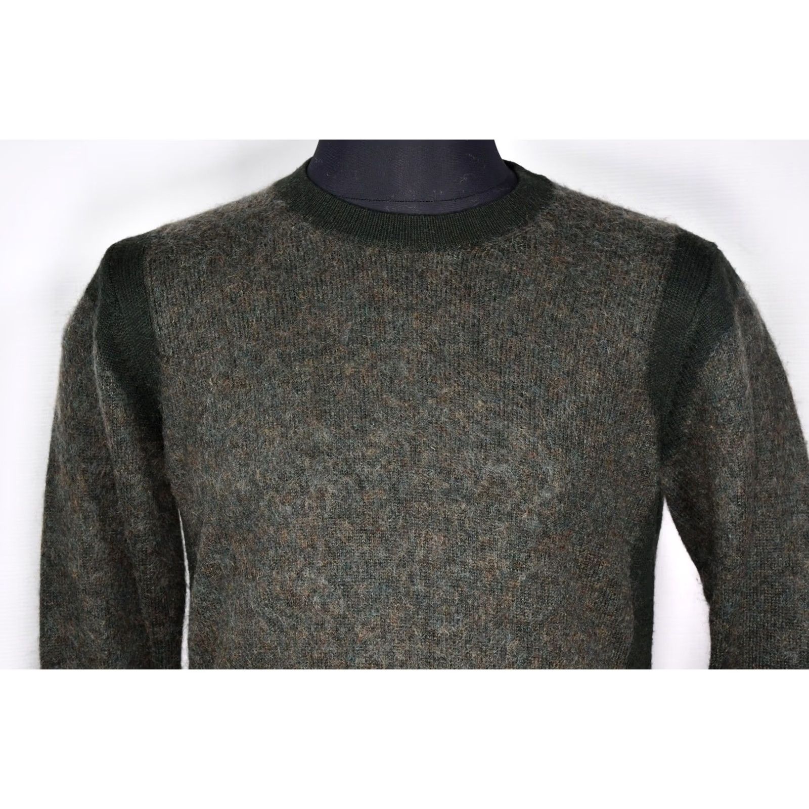 Acne Studios ACNE STUDIOS TRICK PANELED WOOLBLEND SWEATER M Green XS-XL? (Original only) Size US M / EU 48-50 / 2 - 2 Thumbnail